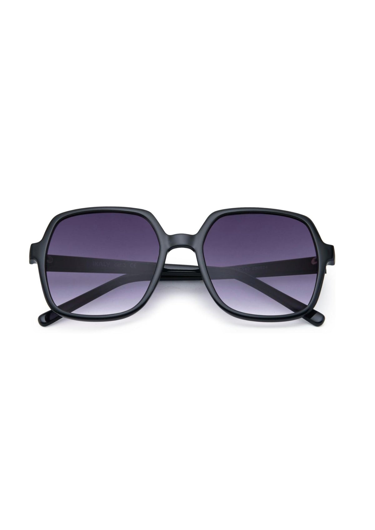 IKALY SP4270 – Lunettes de soleil femme noir & verres GRIS