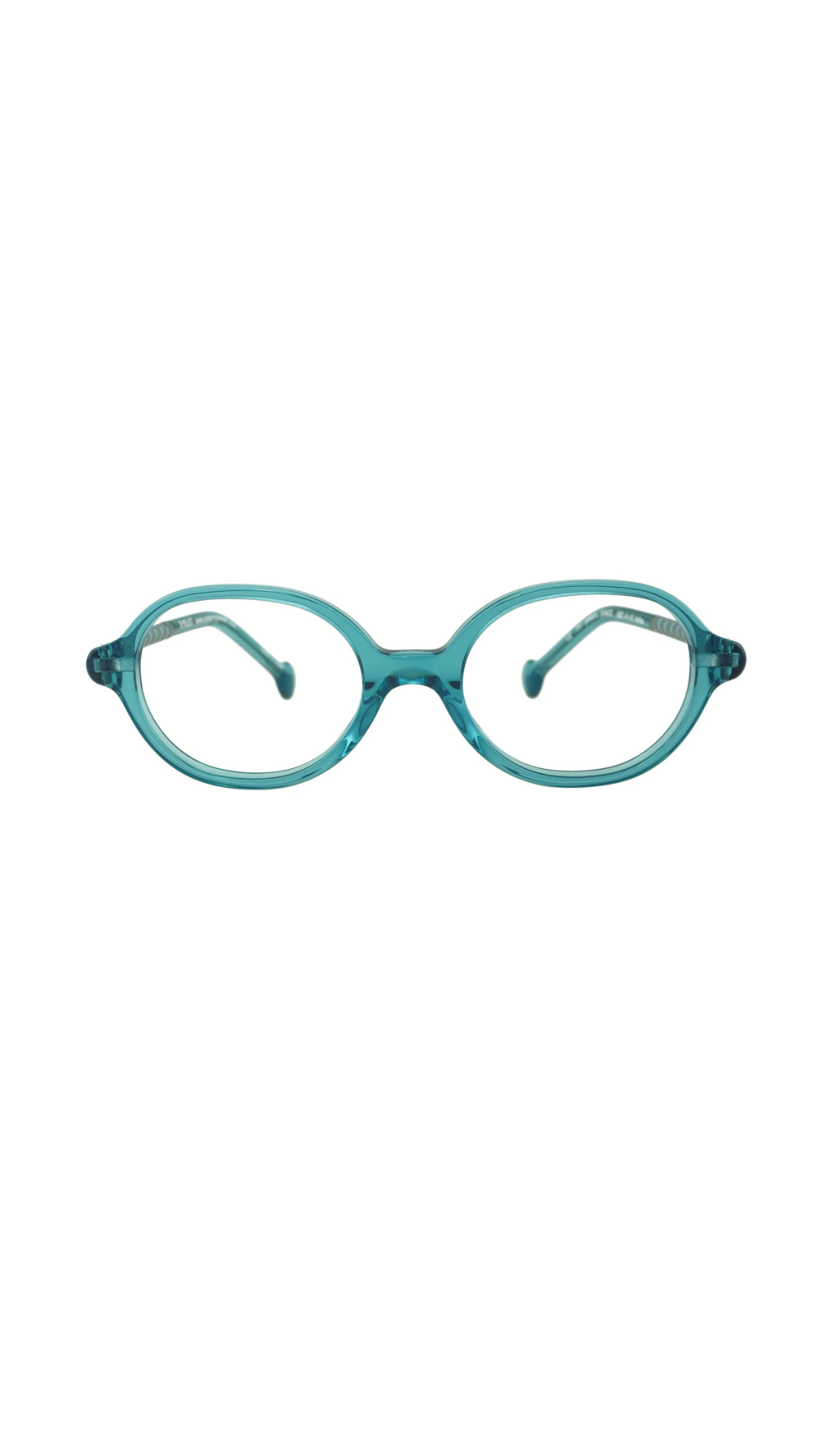 EYELET - DANCE | LUNETTES DE VUE ENFANTS ACÉTATE CRISTAL BLEU BRANCHE TITANE