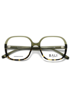 Bali – Queen | Lunettes de vue femme cristal vert et écaille en acétate