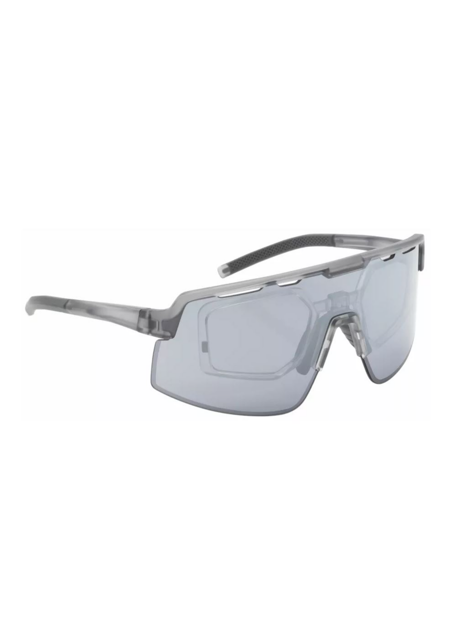 LUNETTES DE COURSE GRIS MIROIR ARGENT – NOVACEL | Lunettes de sport Haute Qualité