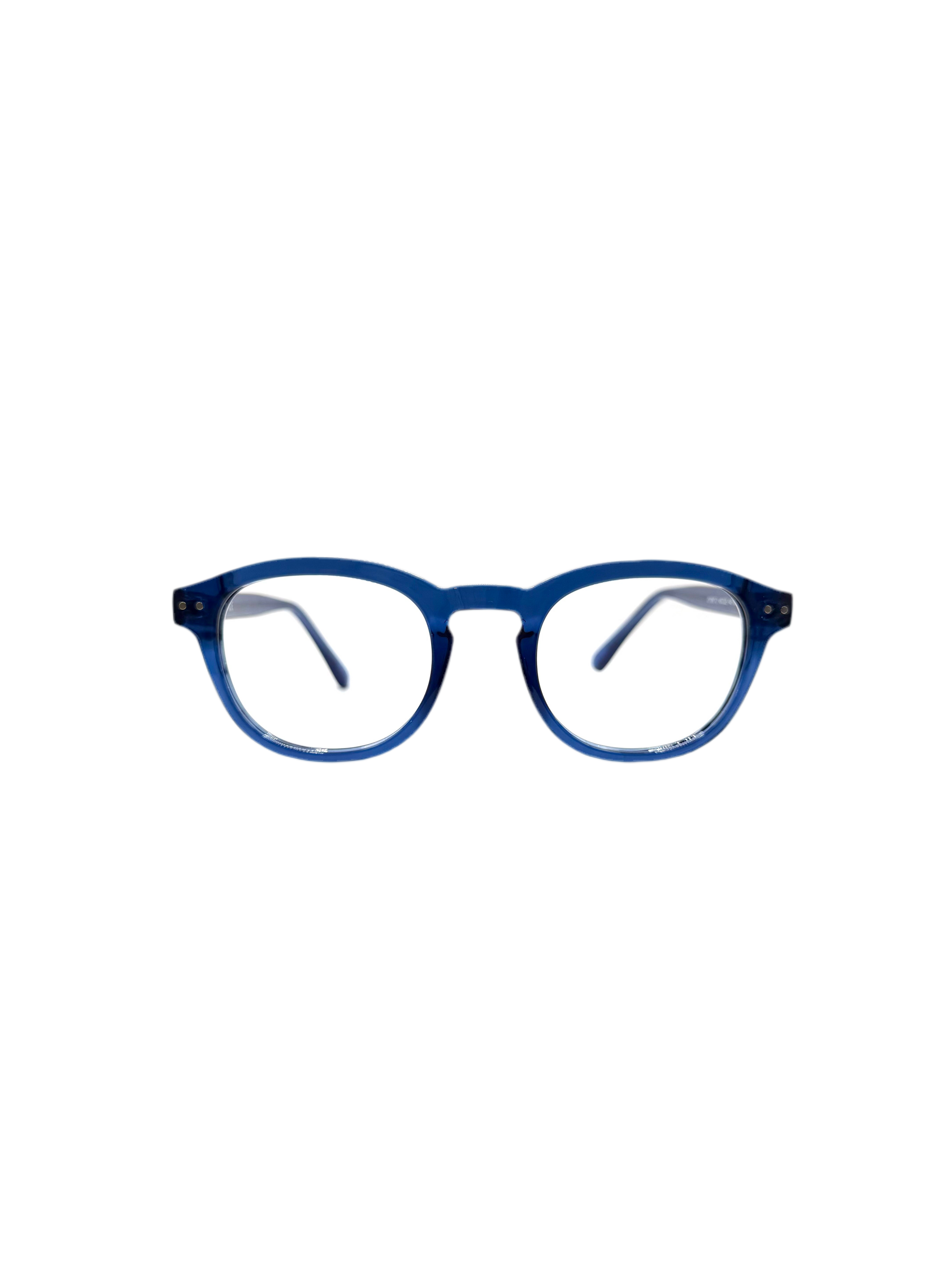 IKALY OP387 – Cristal Bleu | Lunettes de vue homme en acétate