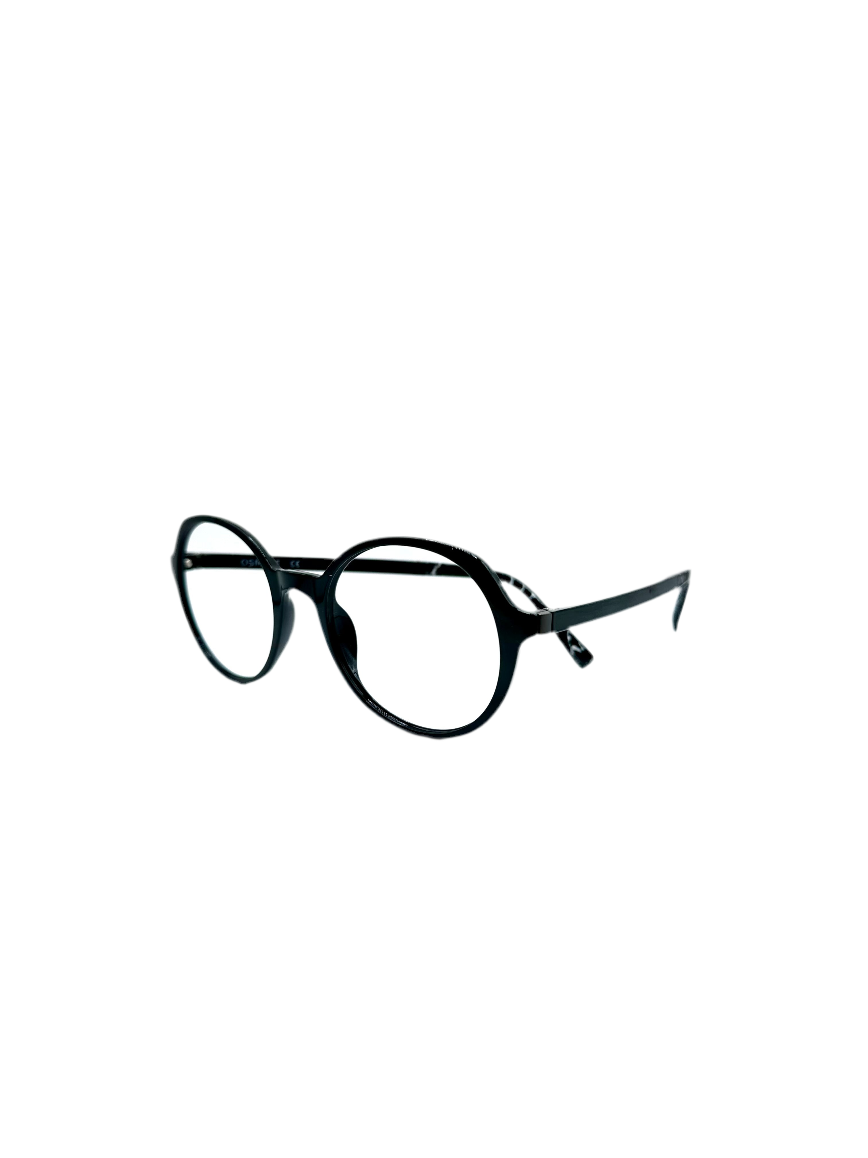 OSMOSE - OCP541 | Lunettes de vue femme ultem noir et blanc à clip