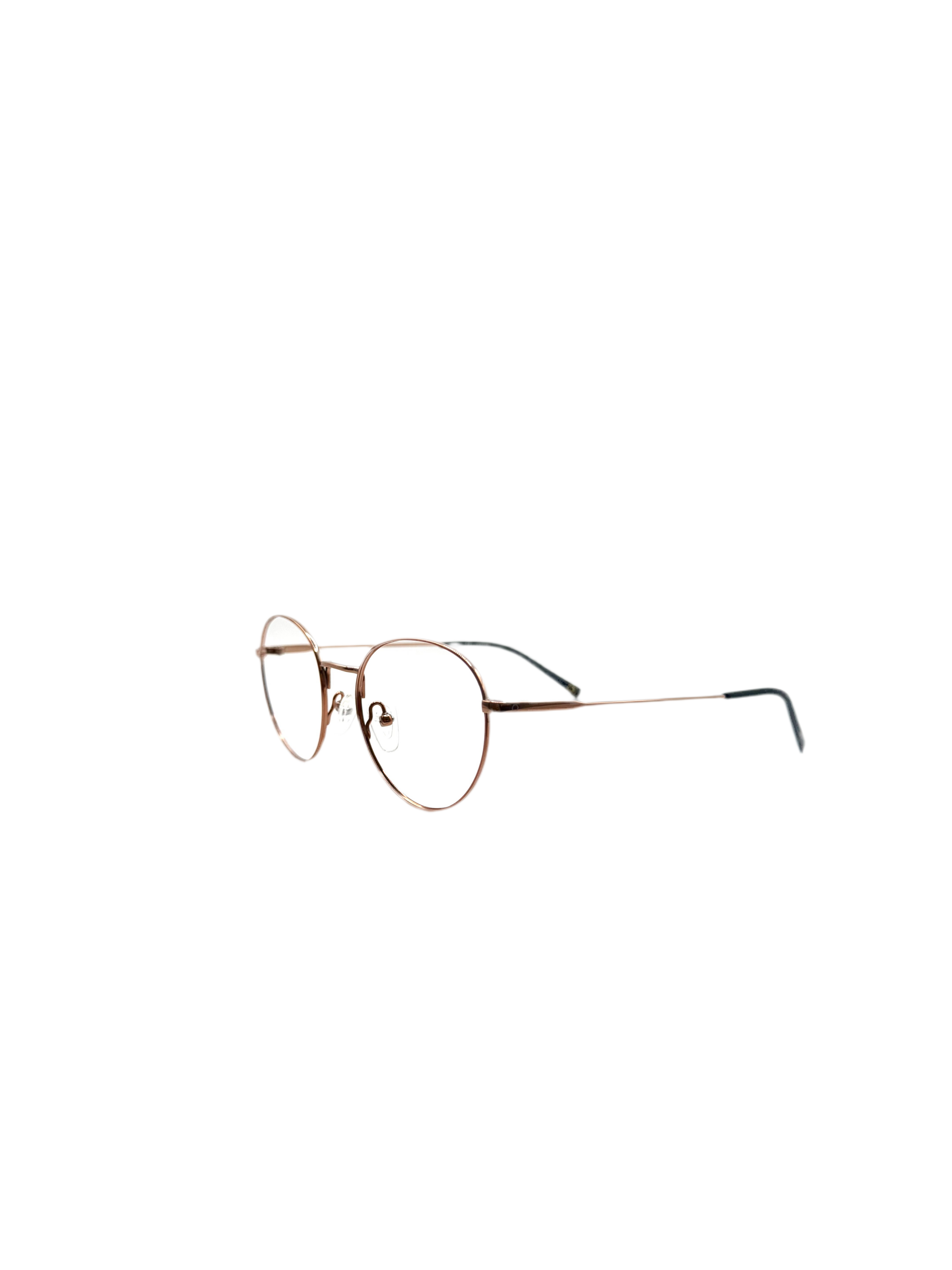 Lou – TM11 | Lunettes de vue femme en titane rose gold