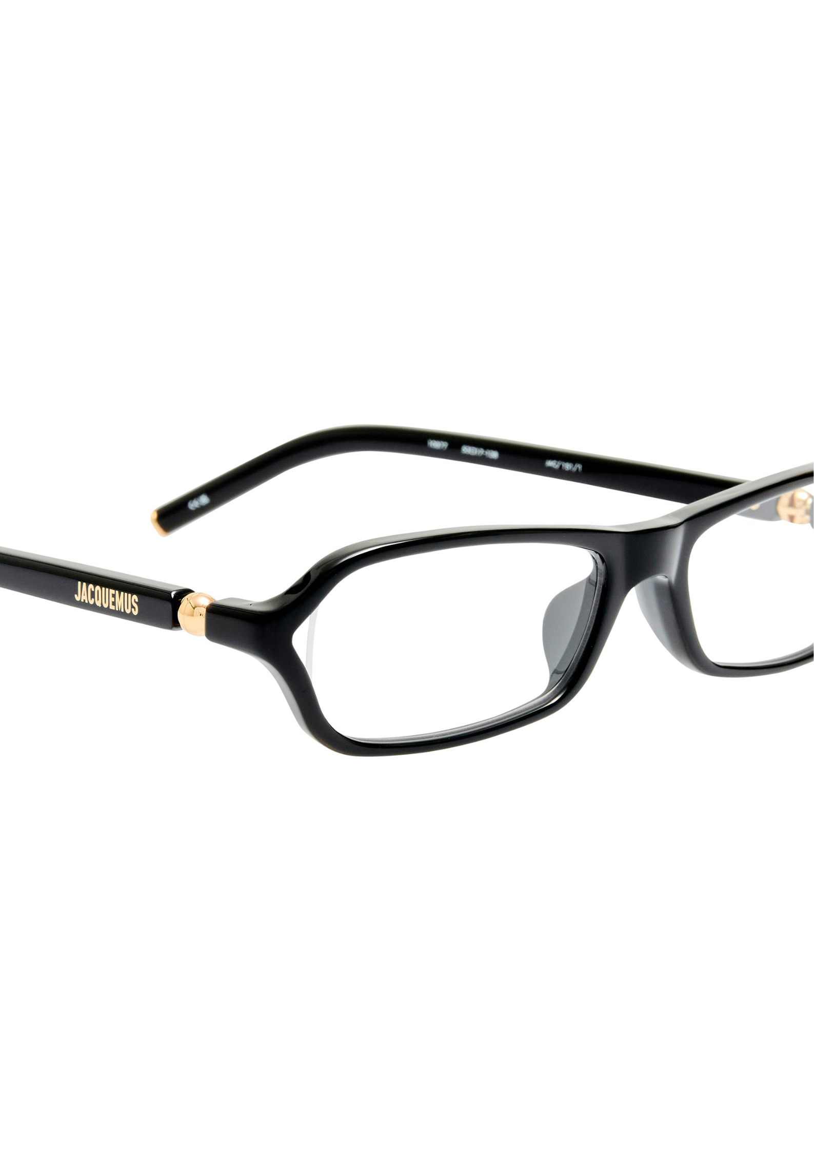 JACQUEMUS PITTORE – NOIR | LUNETTES DE VUE EN ACÉTATE