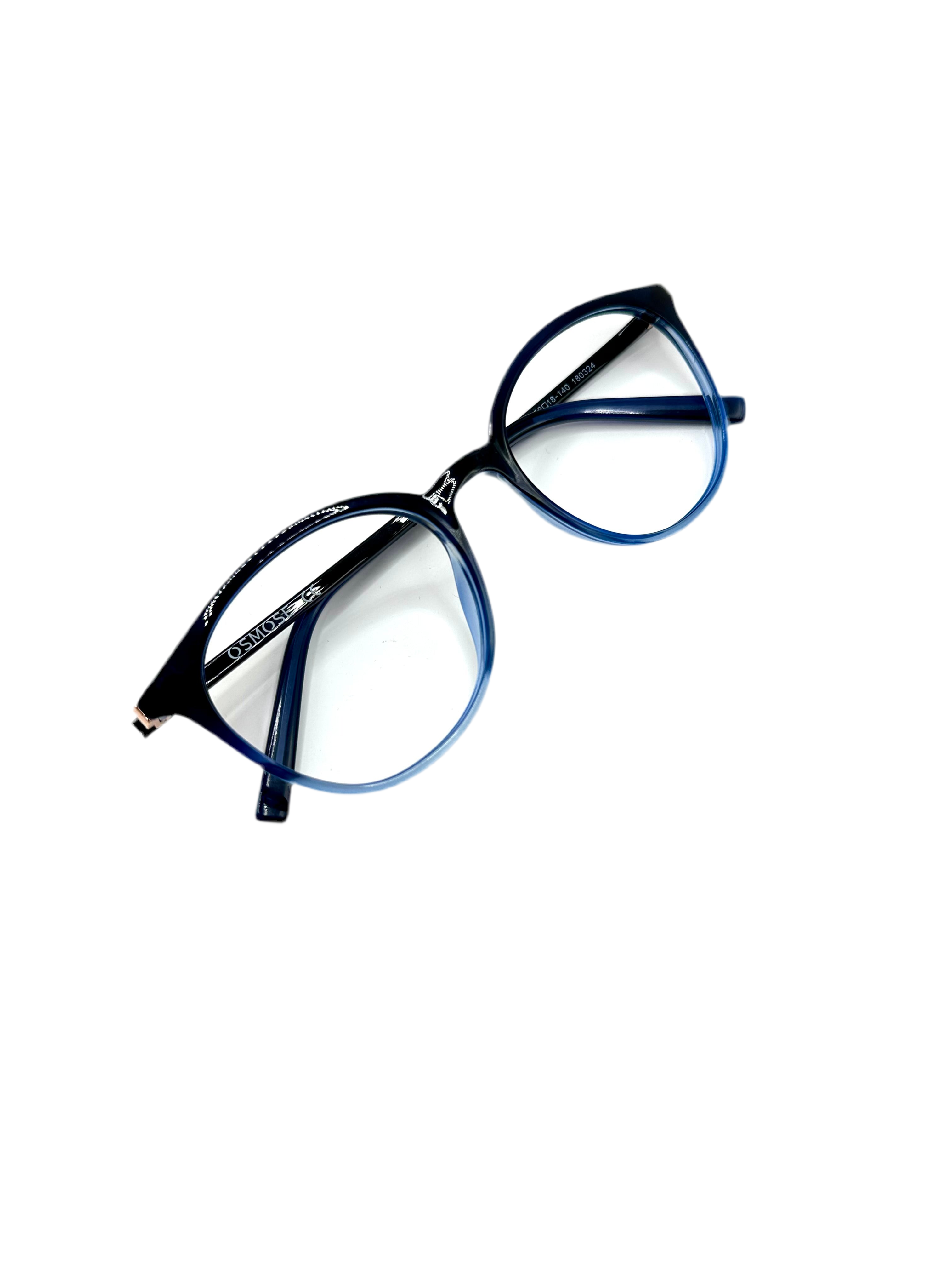 OSMOSE - OCP577 | Lunettes de vue femme ultem bleu à clip