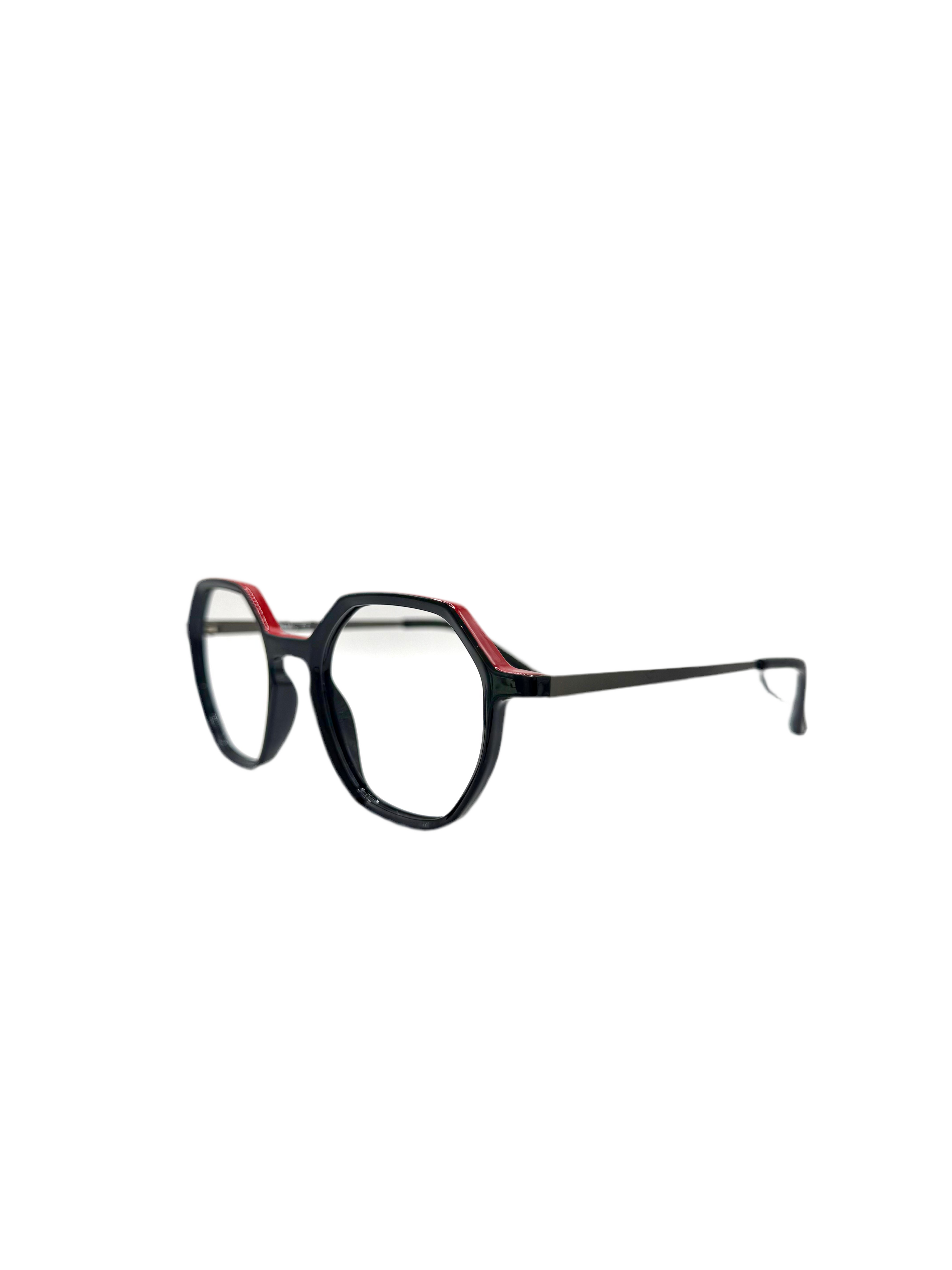IKALY – OP406 | Lunettes de vue homme noir et écaille