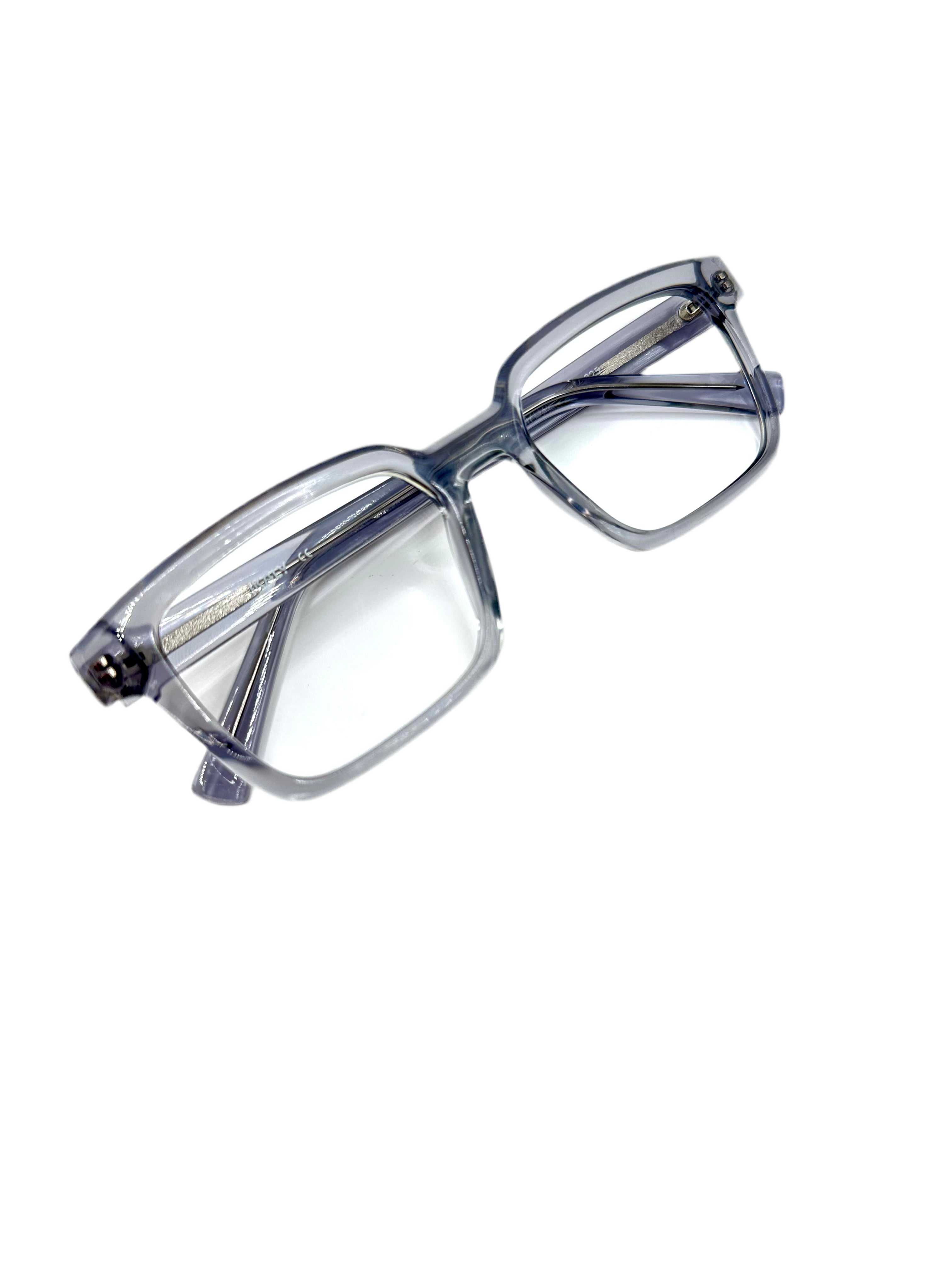 IKALY OP412– Acétate | Lunettes de vue homme cristal