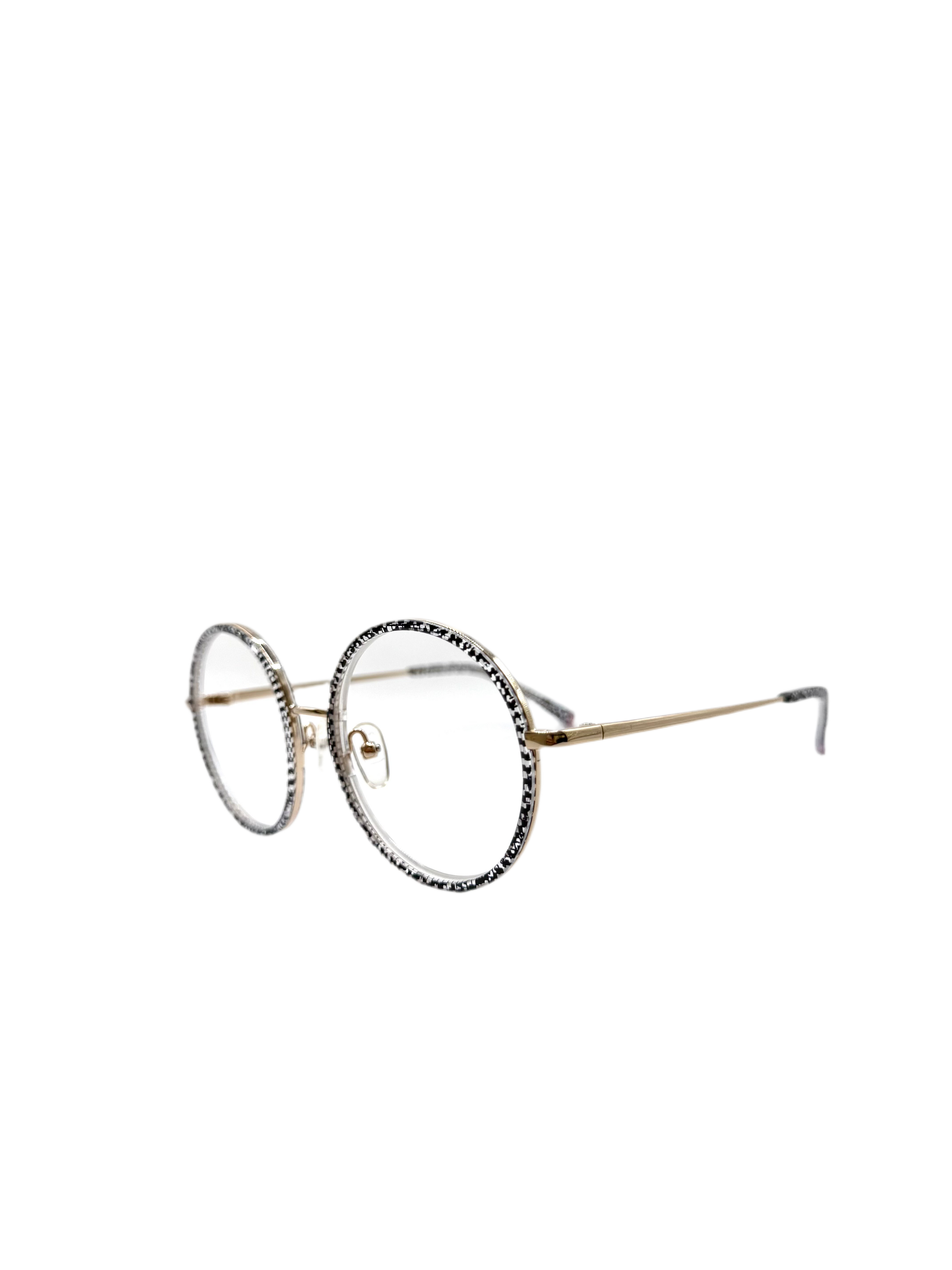 Chantal Thomass – CT14191 | Lunettes de vue femme combiné doré