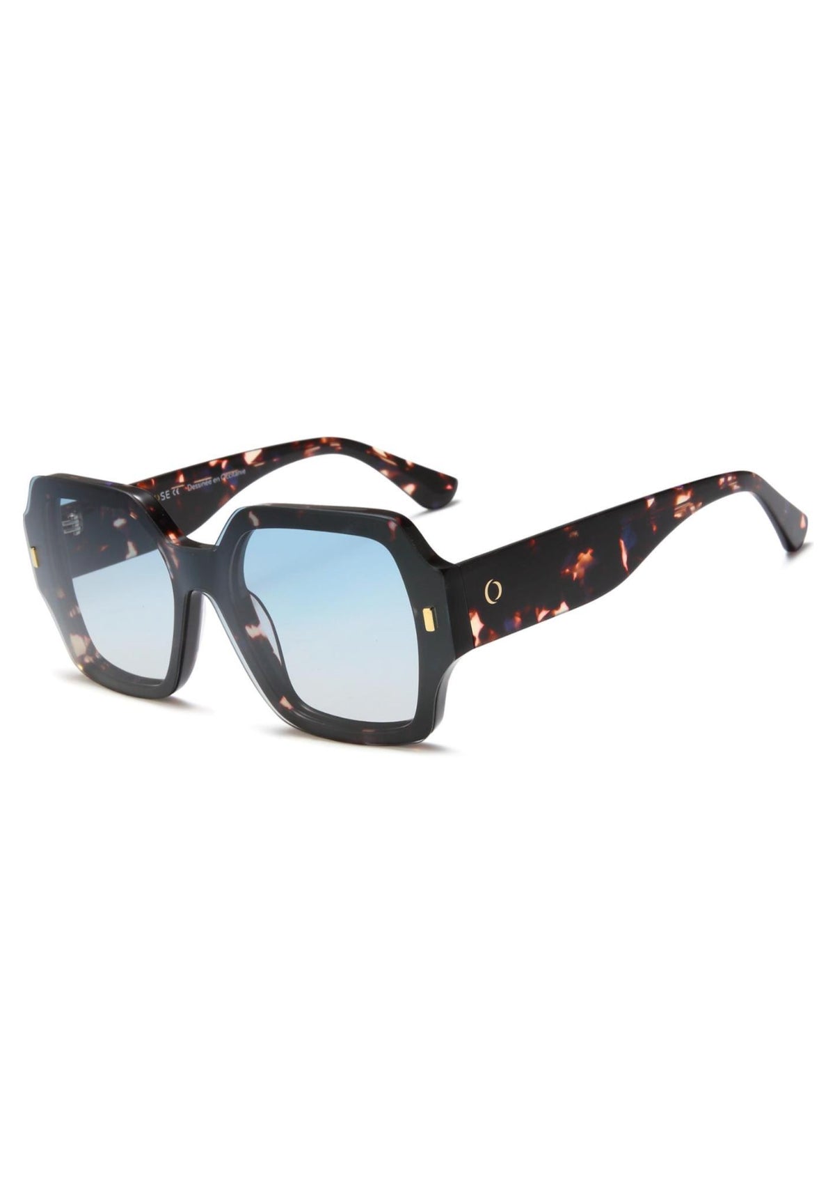 OSMOSE OCP612 | Lunettes de vue femme écaille bleu à clip