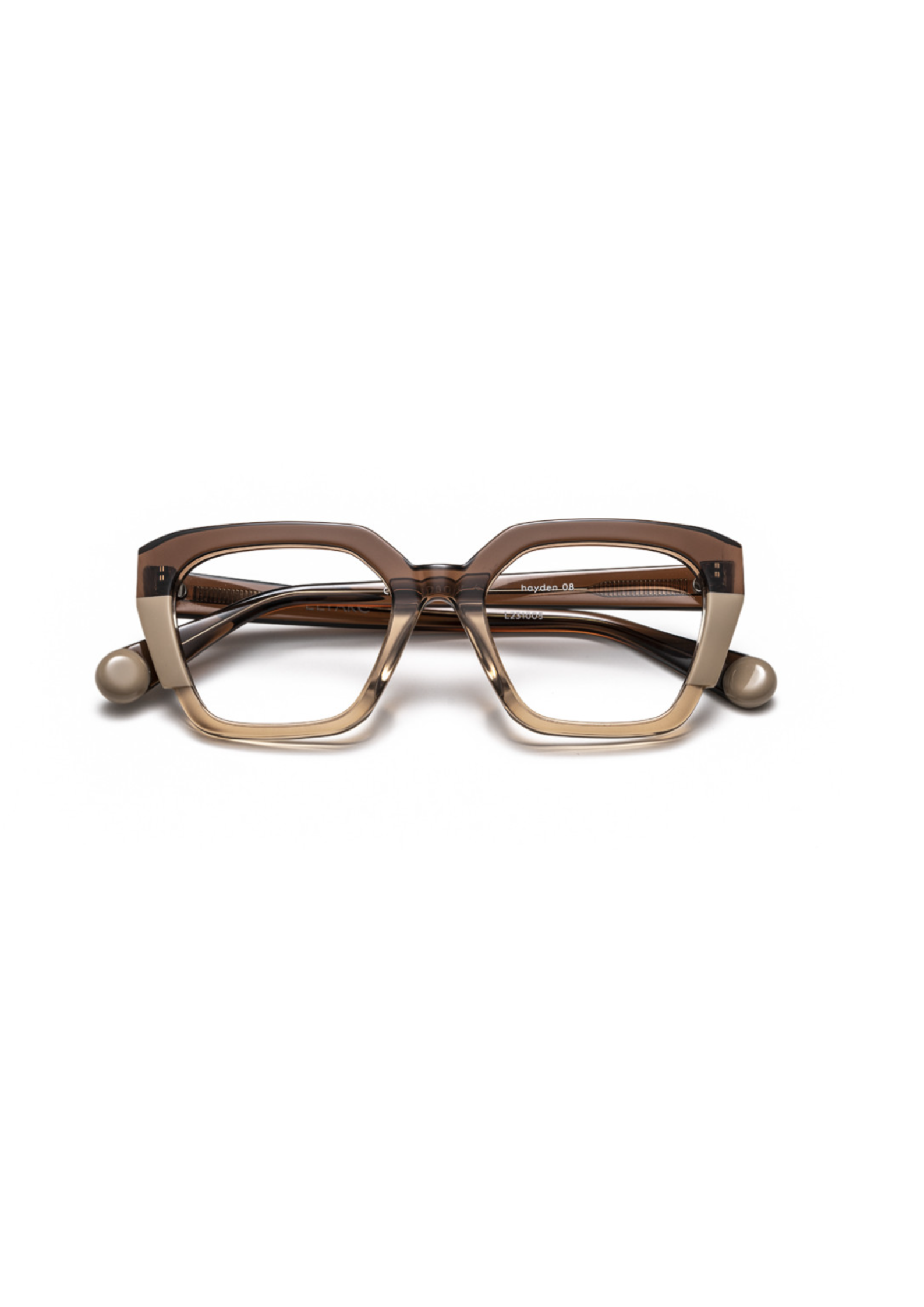 LE PARC – HAYDEN | Lunettes de vue femme crystal dégradé marron
