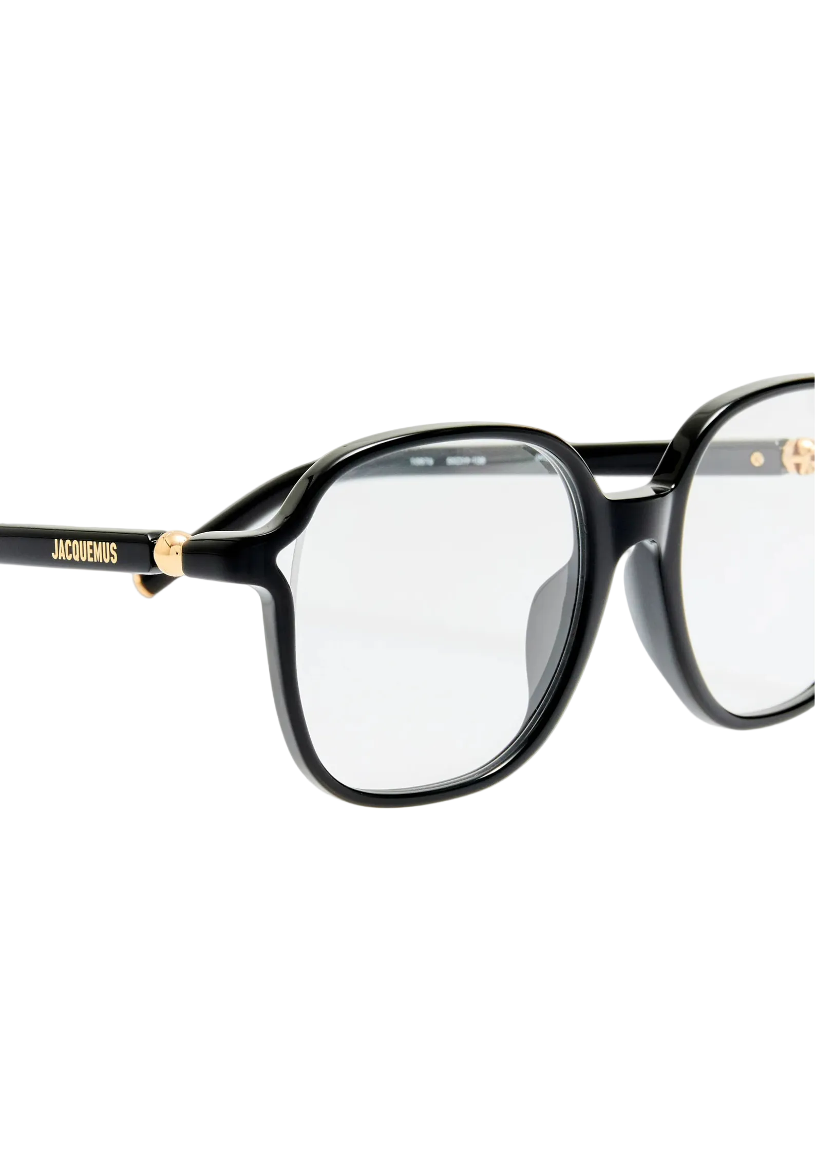 JACQUEMUS BERGER – NOIR | LUNETTES DE VUE EN ACÉTATE