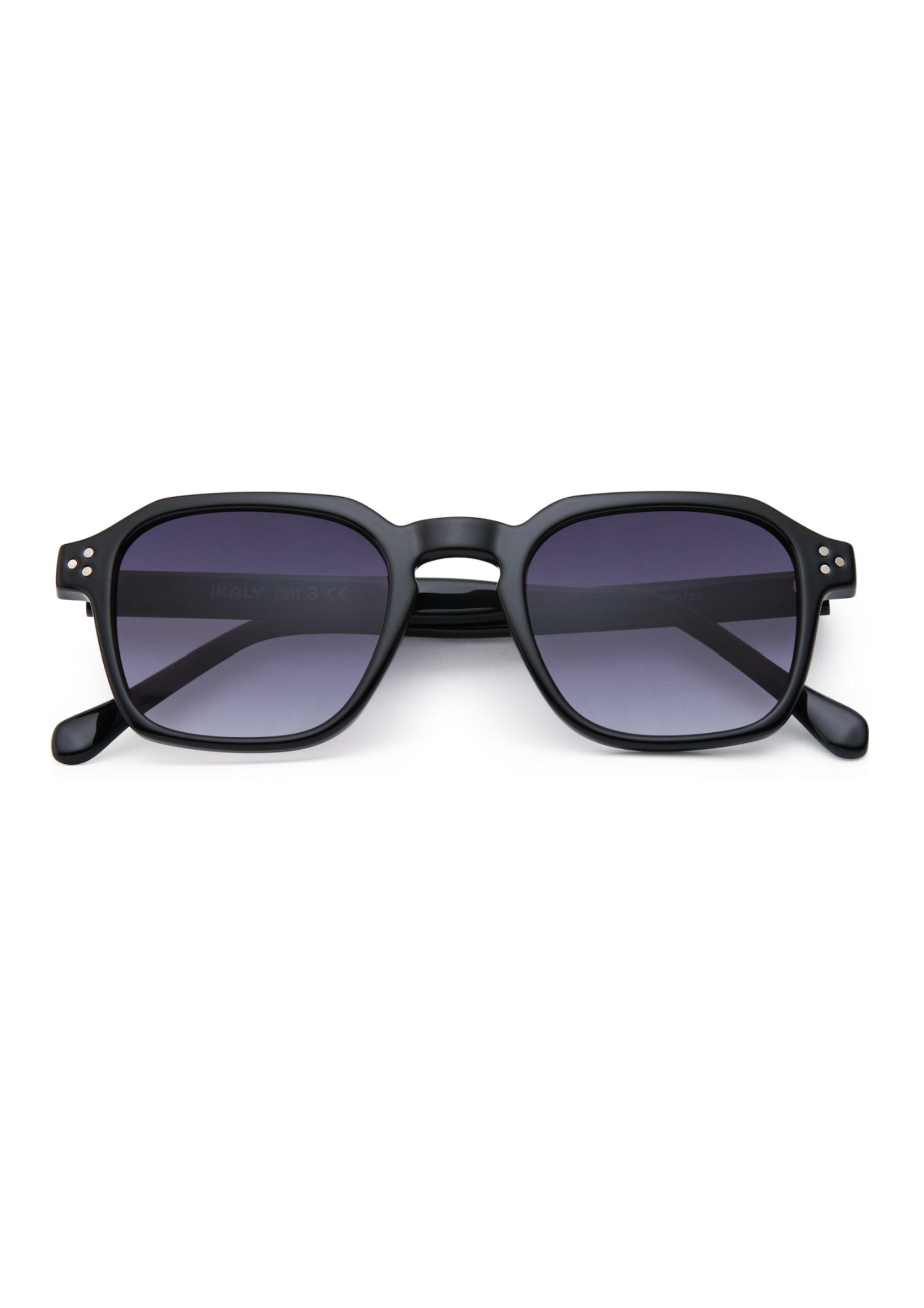 IKALY SP4258 – Lunettes de soleil homme noir & verres gris