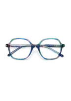 OSMOSE - MG029 | Lunettes de vue enfant MELIGABI écaille bleu et rose charnière 360°