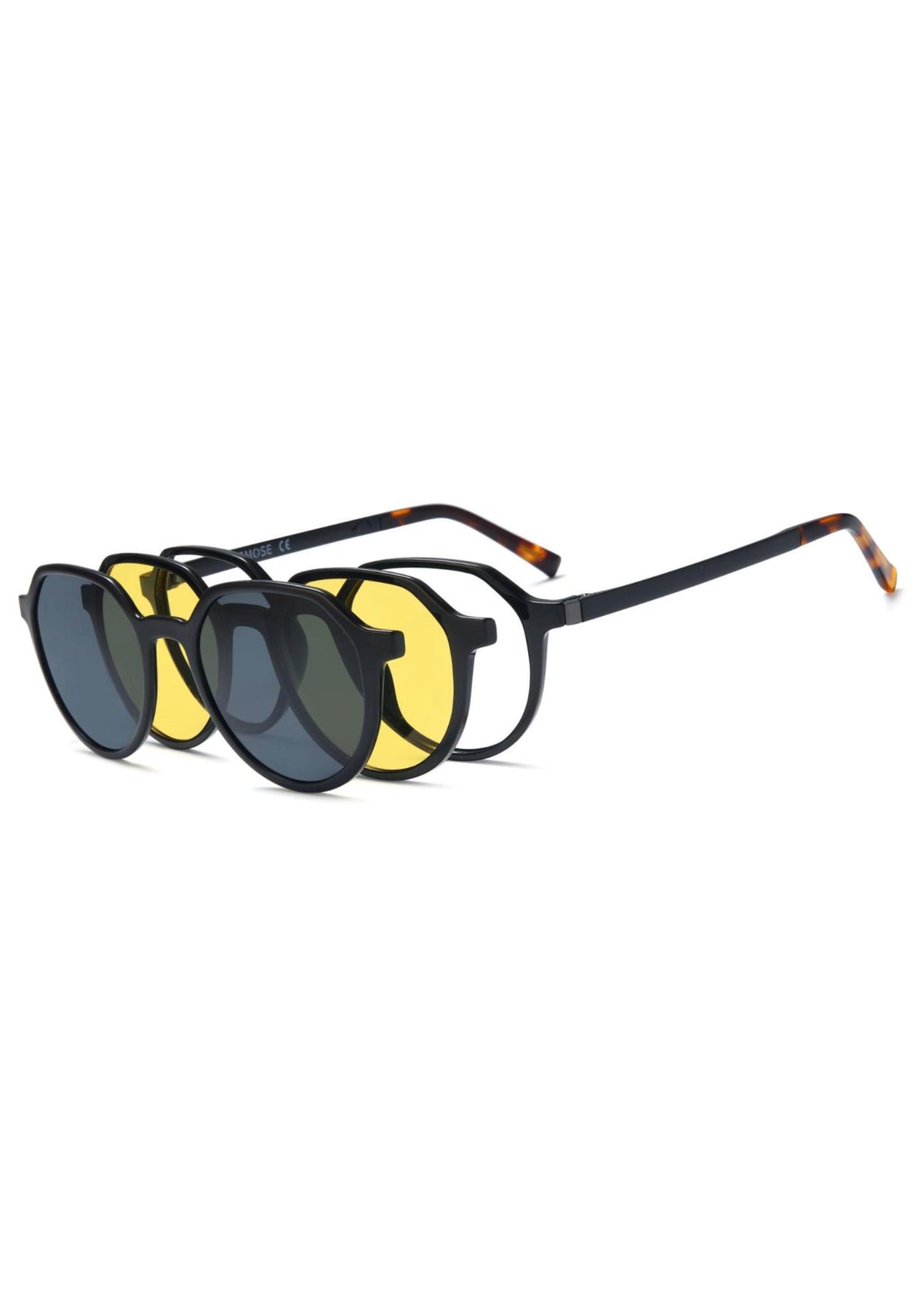 OSMOSE - OCP514 | Lunettes de vue mixte ultem noir à clip
