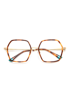 OSMOSE - OCP635 | Lunettes de vue femme combiné écaille et gold à clip