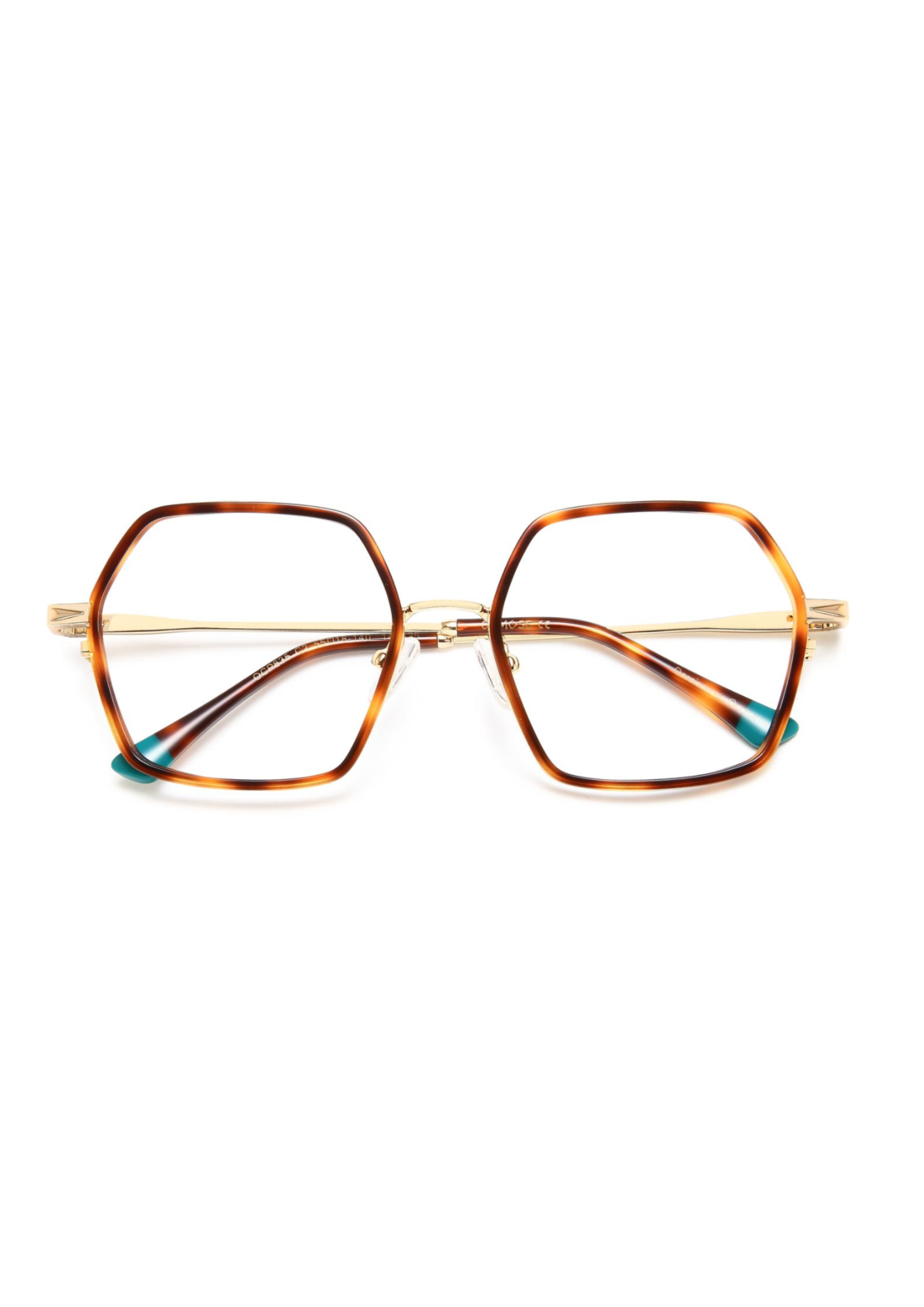 OSMOSE - OCP635 | Lunettes de vue femme combiné écaille et gold à clip