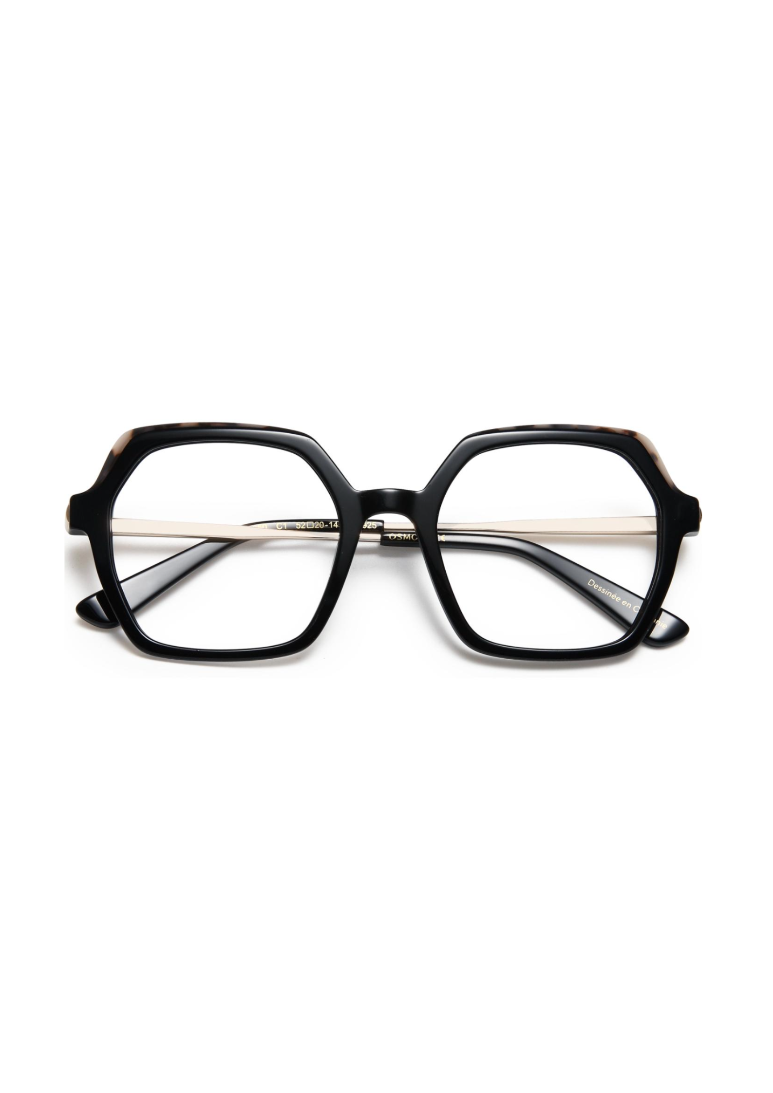 OSMOSE OCP650 | Lunettes de vue femme noir à clip