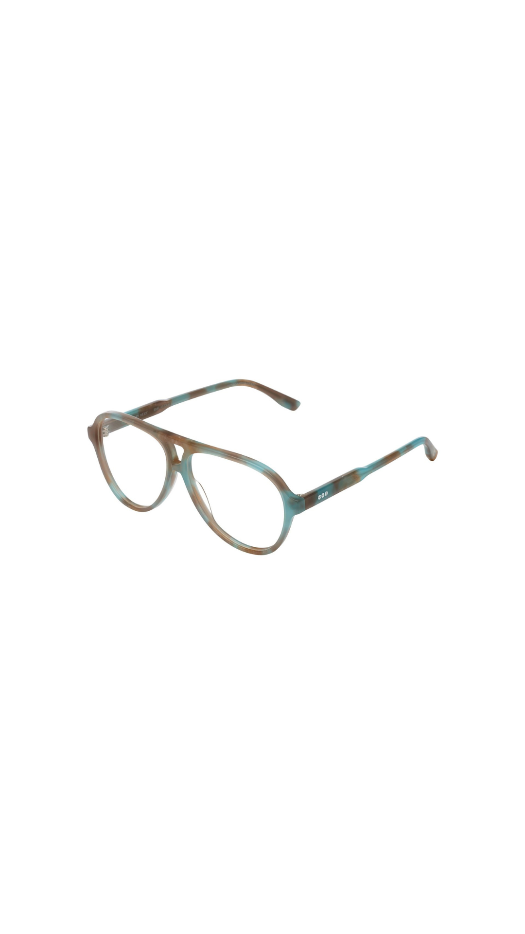 KOMONO – The Elodie | Lunettes de vue femme acétate écaille bleu