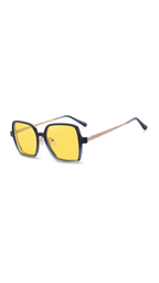 OSMOSE - OCP601 | Lunettes de vue femme métal bleu et rose gold à clip