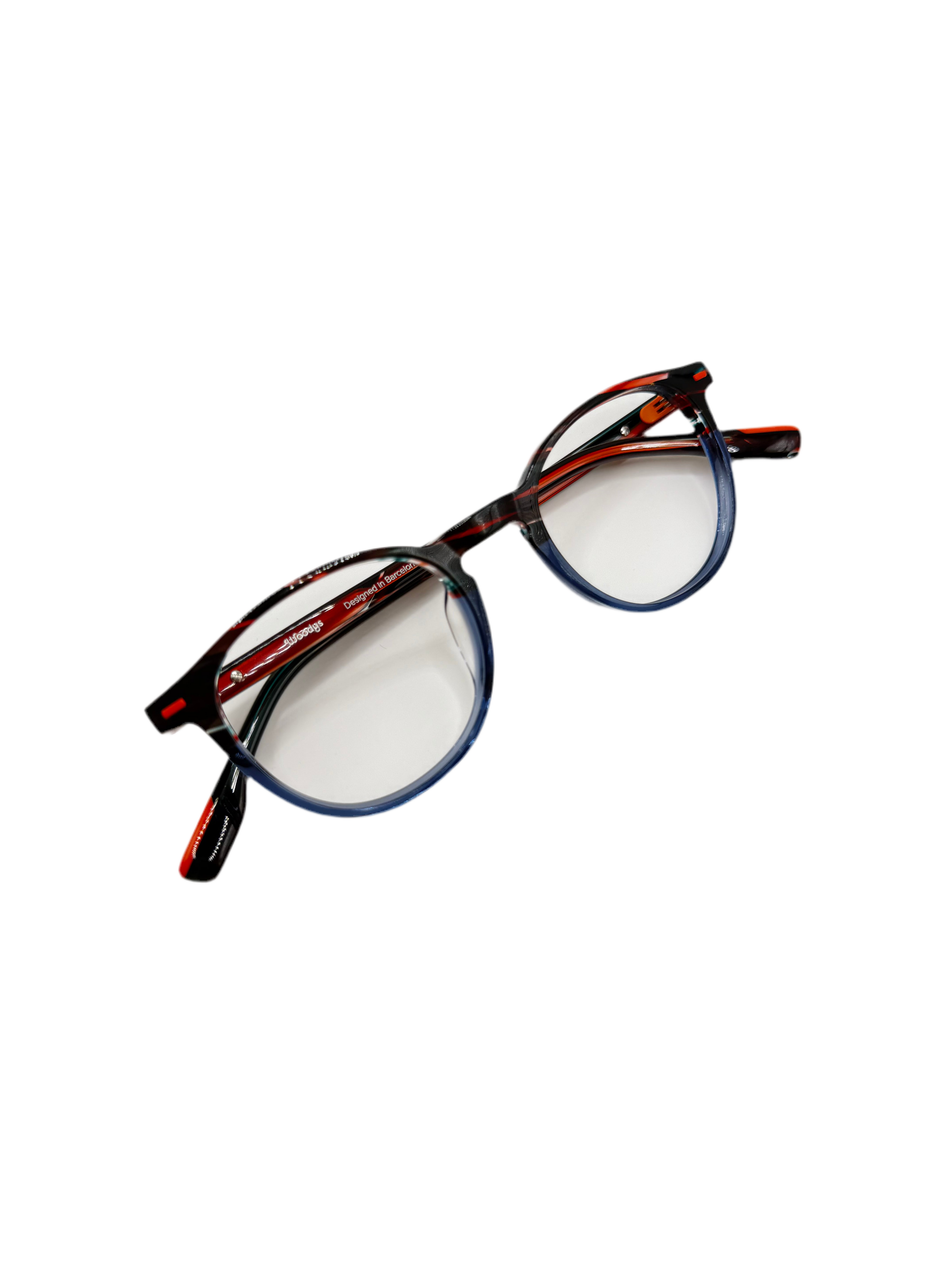 Woodys – Flynn | Lunettes de vue enfant crystal bleu