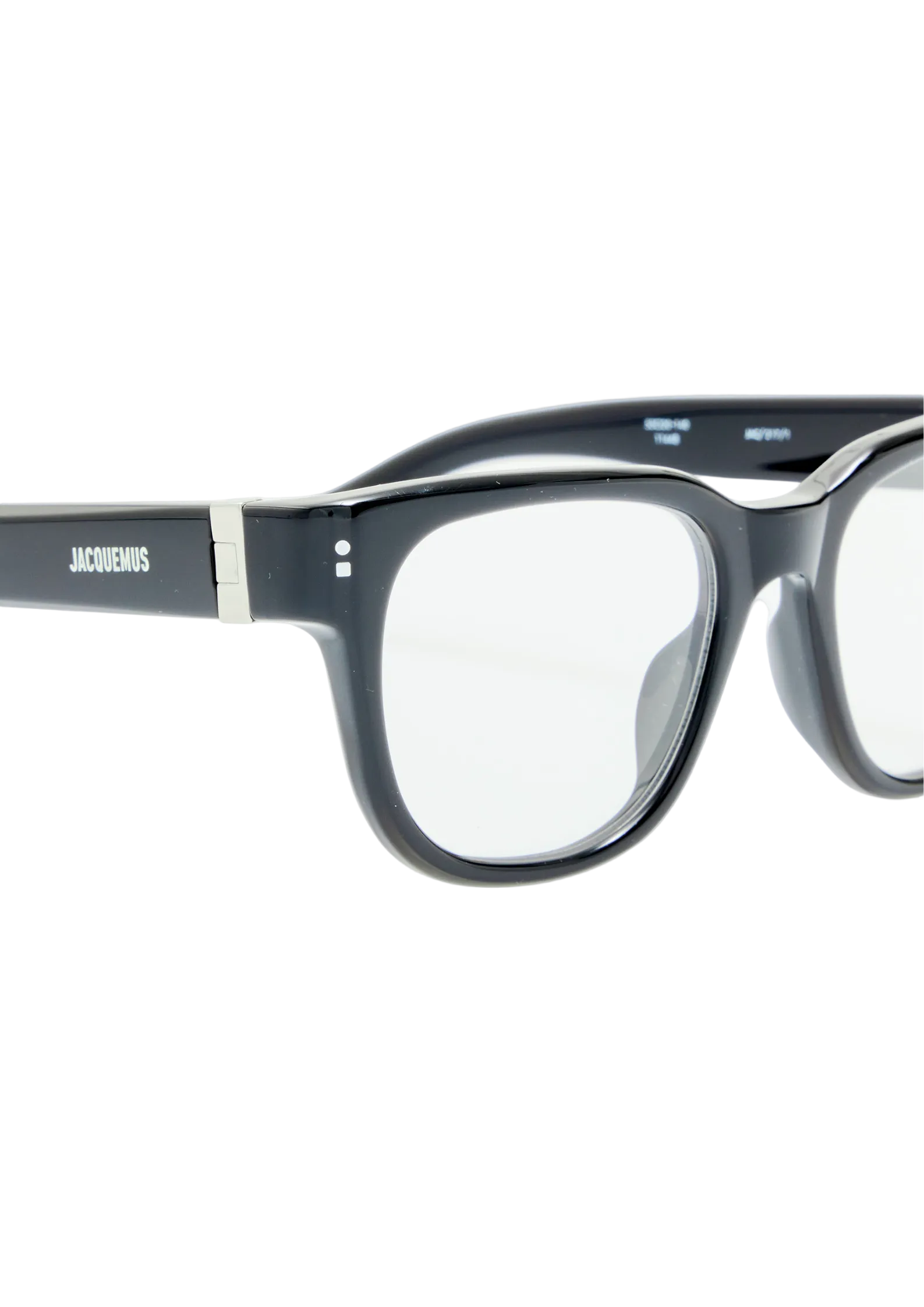 JACQUEMUS JAC 217 – NOIR | LUNETTES DE VUE EN ACÉTATE