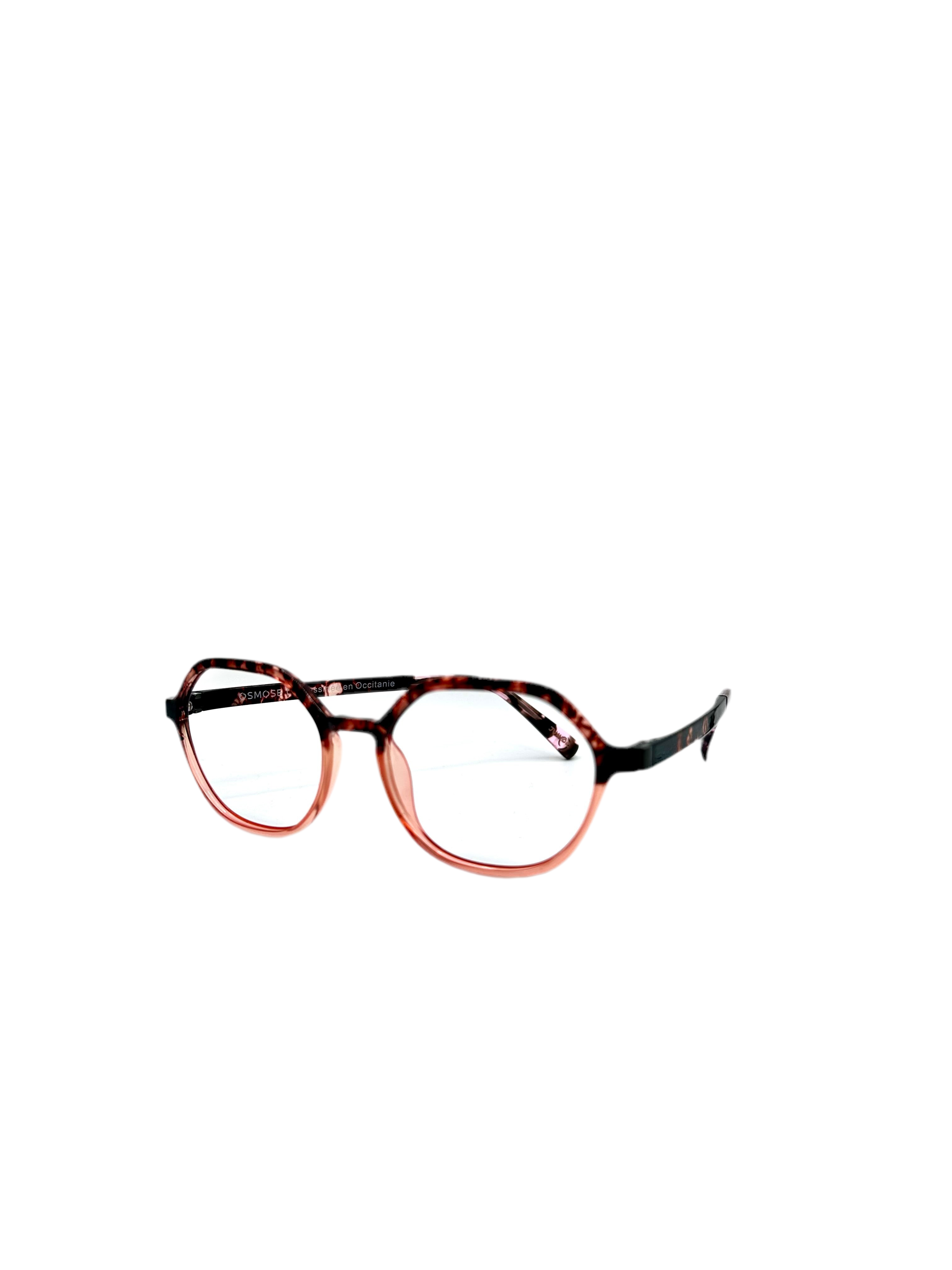 OSMOSE - OCP550 | Lunettes de vue enfant ultem cristal rose et écaille à clip