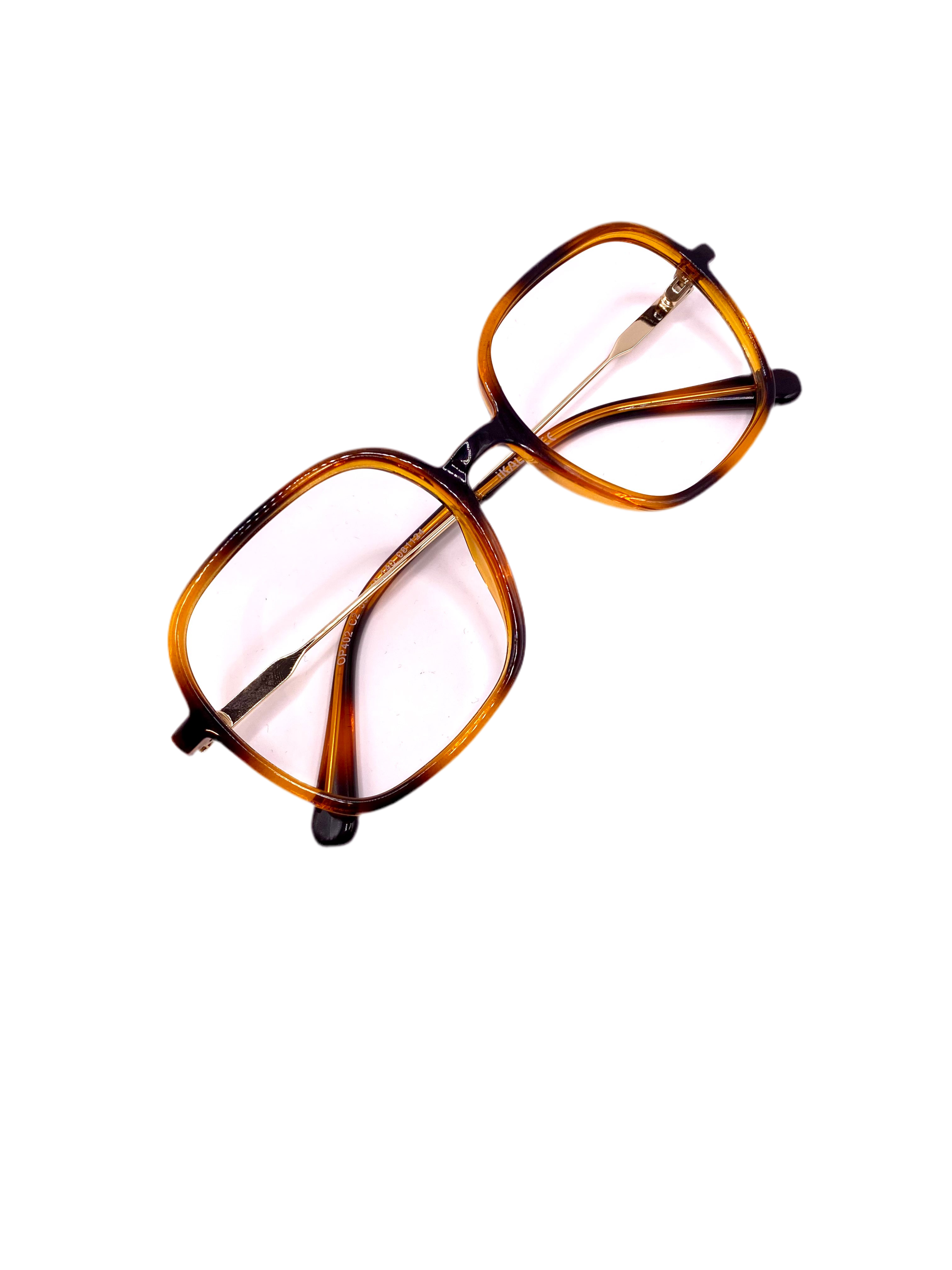 IKALY – OP402 | Lunettes de vue femme écaille et doré