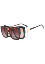 OSMOSE OCP593 | Lunettes de vue femme métal doré à clip