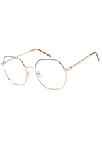 IKALY – P319 | Lunettes de vue femme Or & Bleu Canard