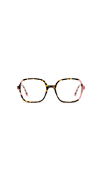 KOMONO – The Petra | Lunettes de vue femme acétate écaille et rose