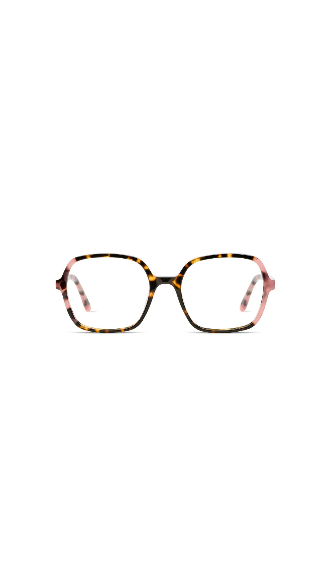 KOMONO – The Petra | Lunettes de vue femme acétate écaille et rose