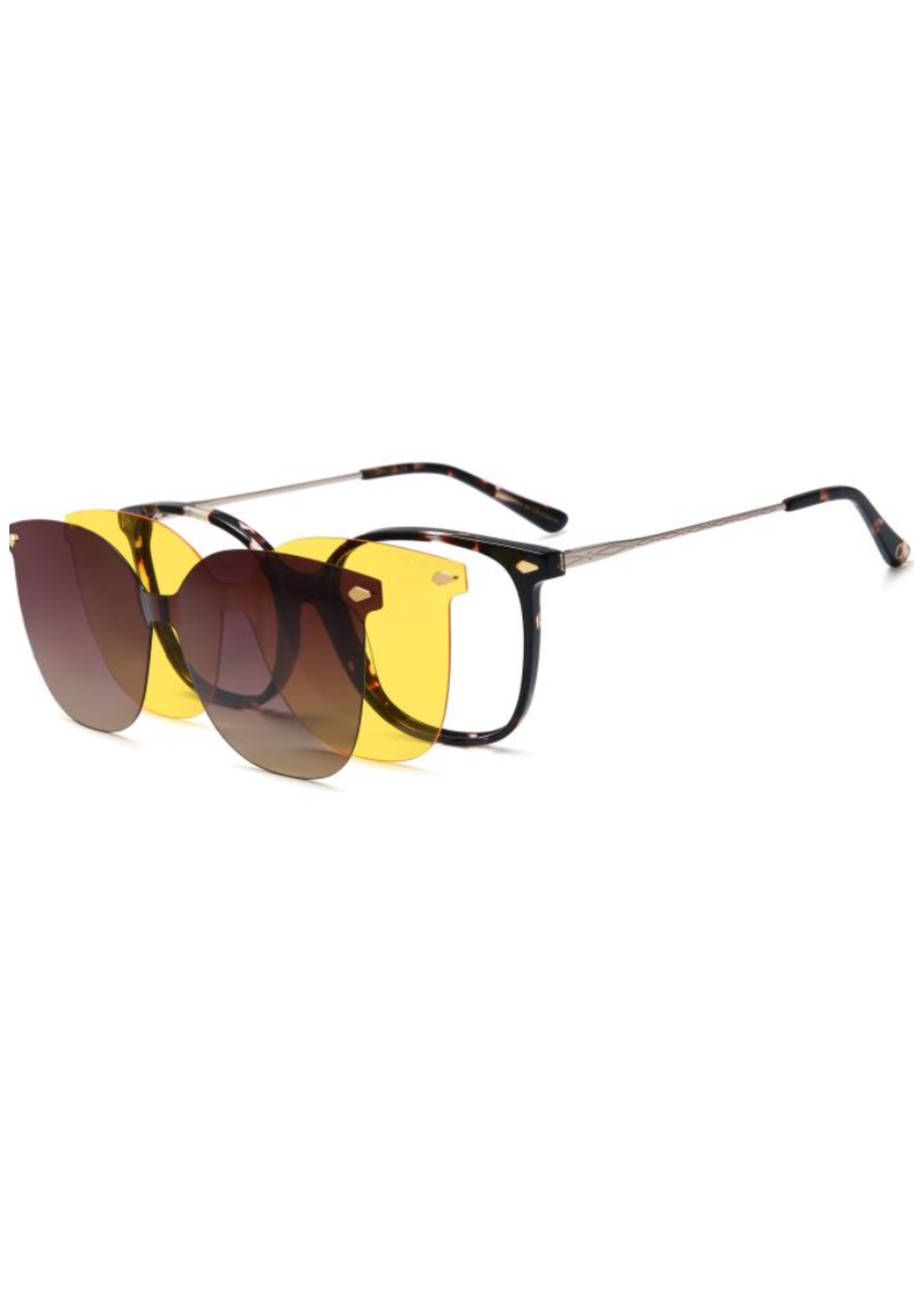 OSMOSE OCP562 | Lunettes de vue femme écaille à clip