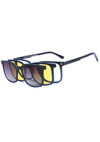 OSMOSE - OCP647 | Lunettes de vue homme acétate bleu à clip