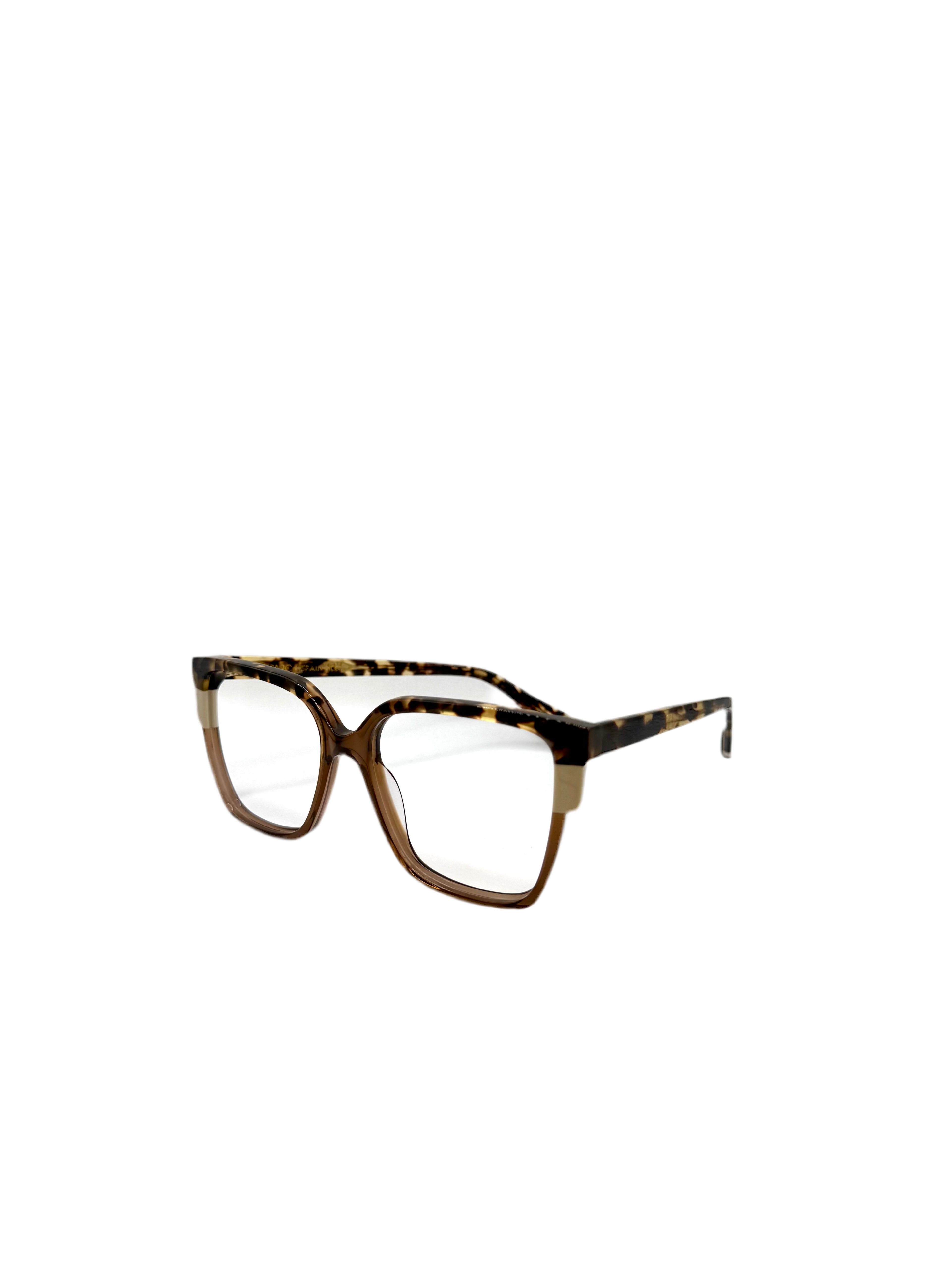 LE PARC – Tess | Lunettes de vue femme écaille, beige et marron