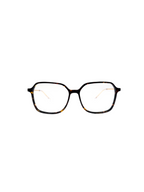 Bali – Jina | Lunettes de vue femme écaille avec branches dorées et noires