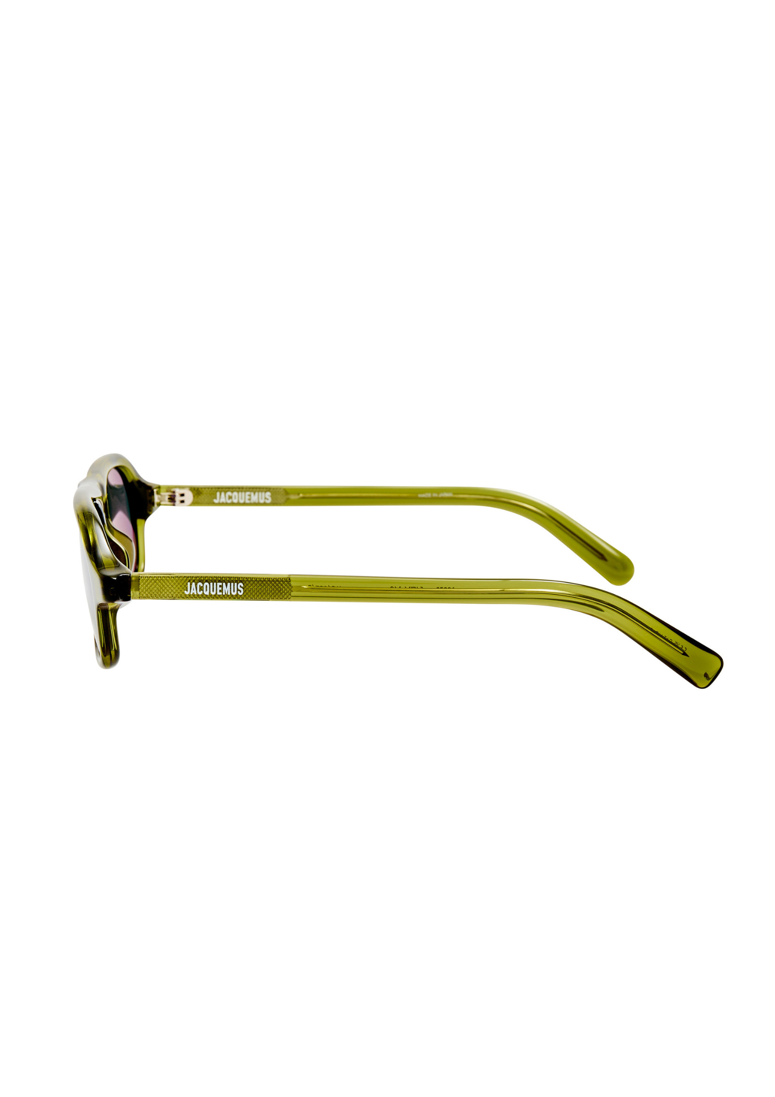 Jacquemus Bécane  – cristal vert | Lunettes de soleil en acétate