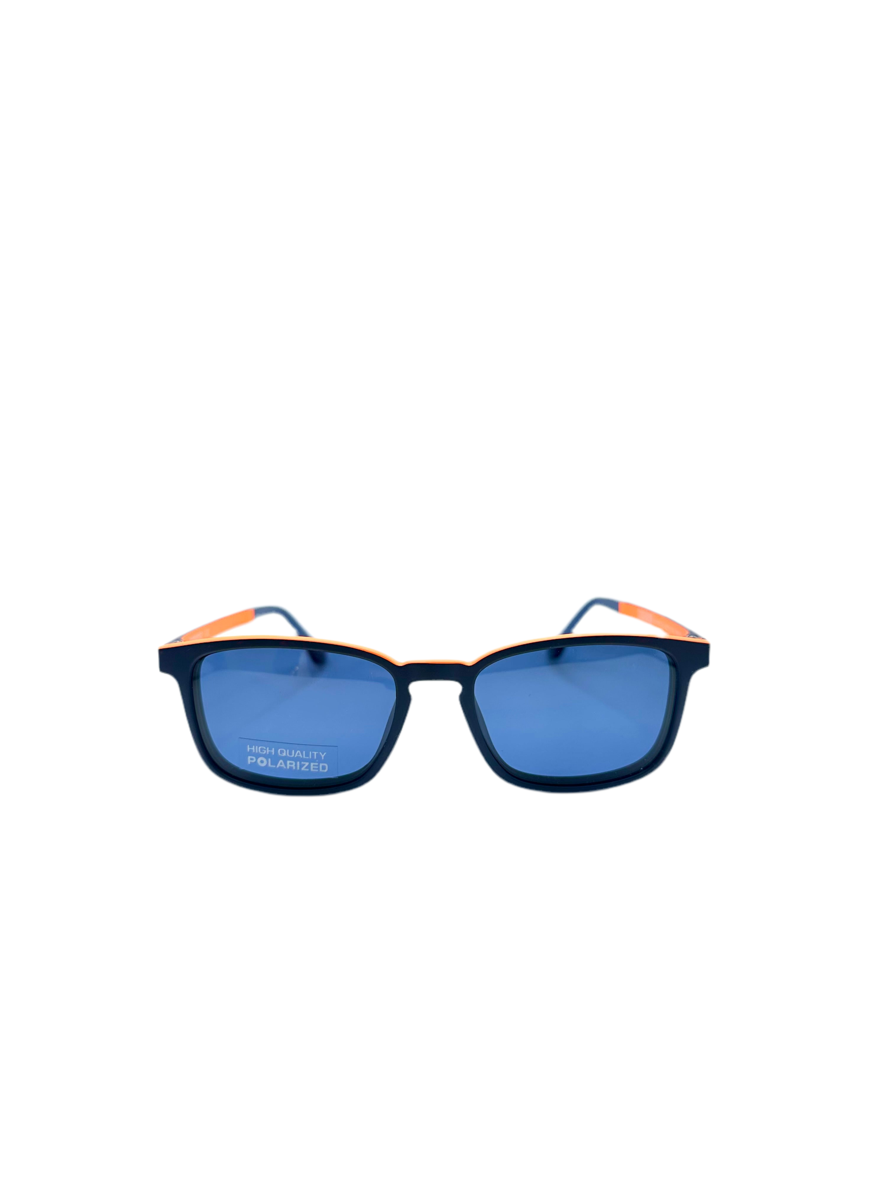 OSMOSE - OCP566 | Lunettes de vue enfant ultem bleu et orange à clip