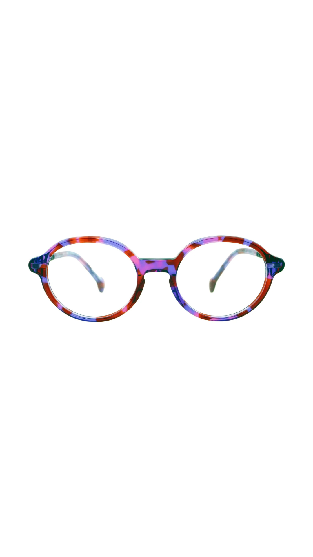 EYELET - FRISBEE | LUNETTES DE VUE ENFANTS ACÉTATE ECAILLE ROSE BRANCHE TITANE