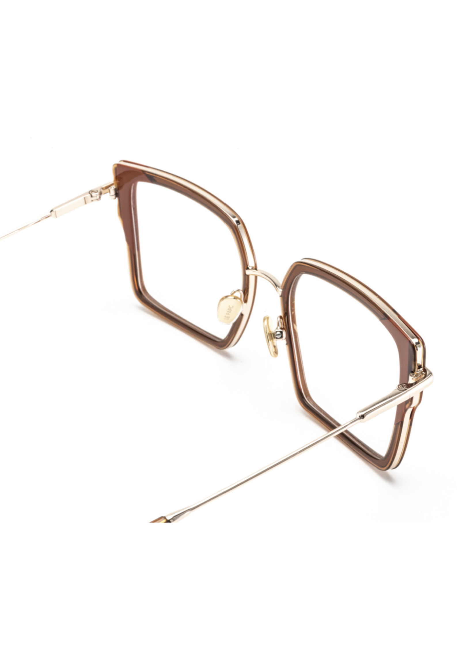 LE PARC – Bo | Lunettes de vue femme combiné doré et orange
