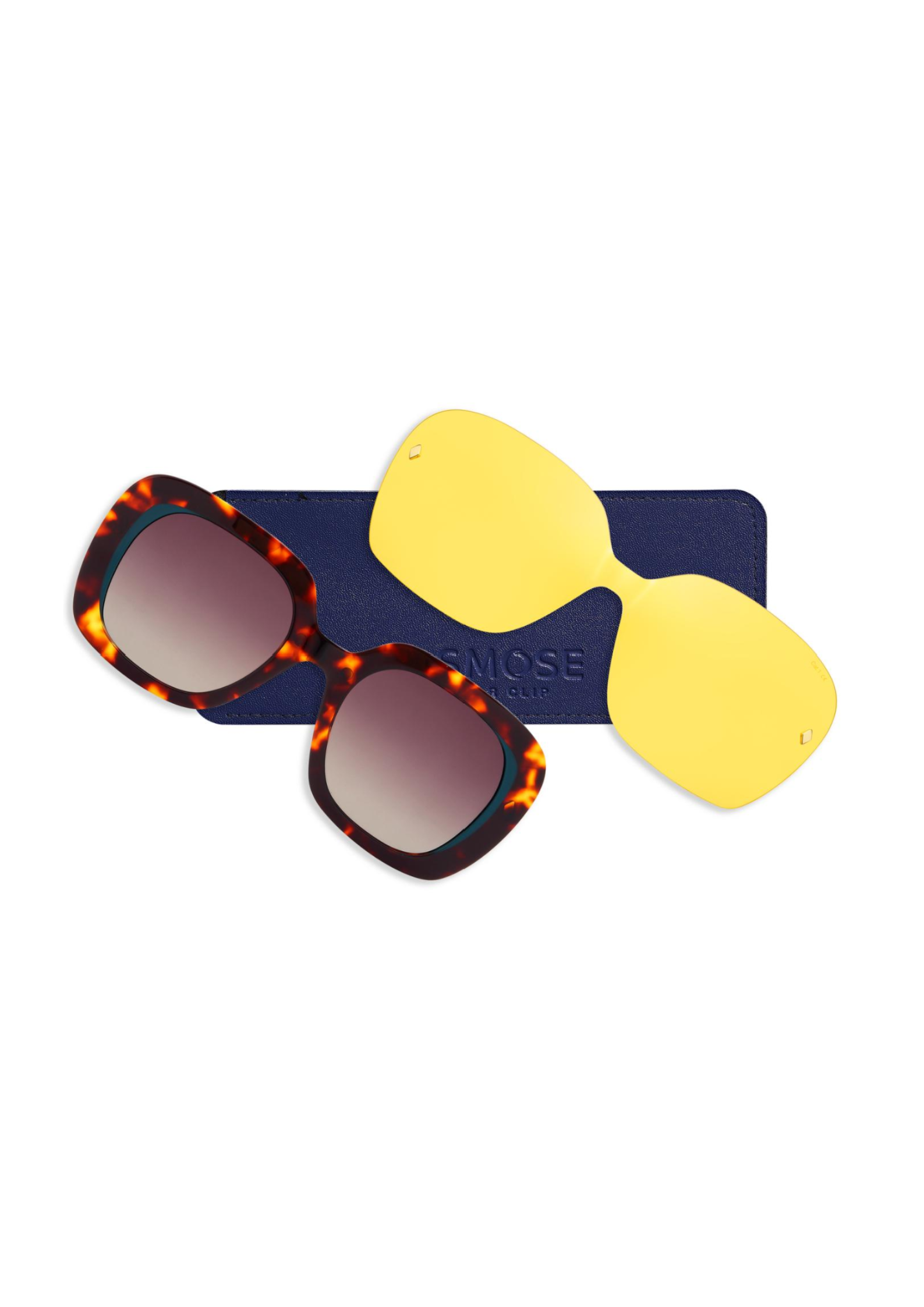 OSMOSE OCP652 | Lunettes de vue femme écaille à clip