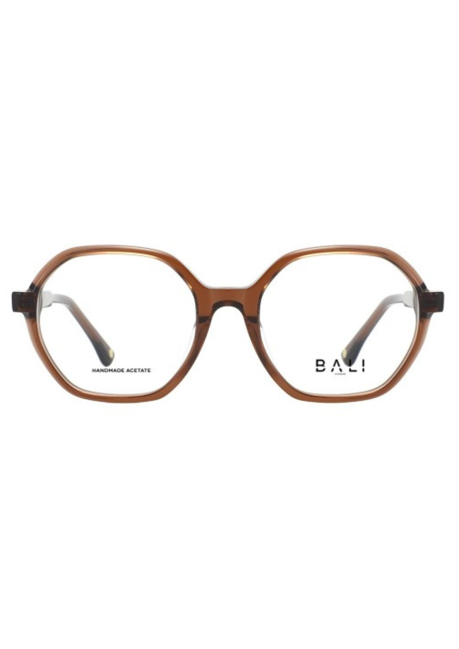 Bali – Sany | Lunettes de vue femme cristal marron en acétate