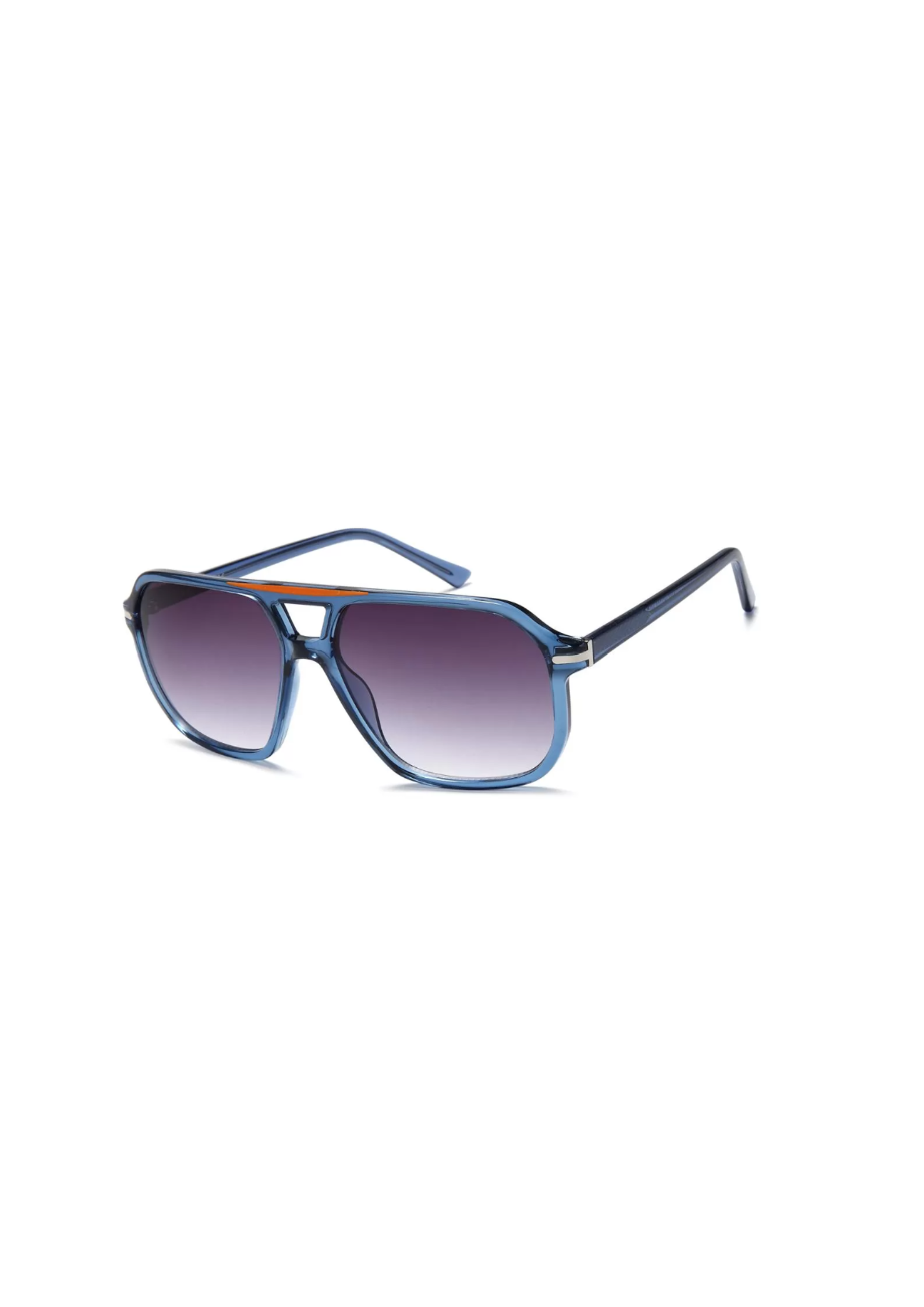 IKALY - SP4282 | Solaire Homme Cristal bleu verres brun