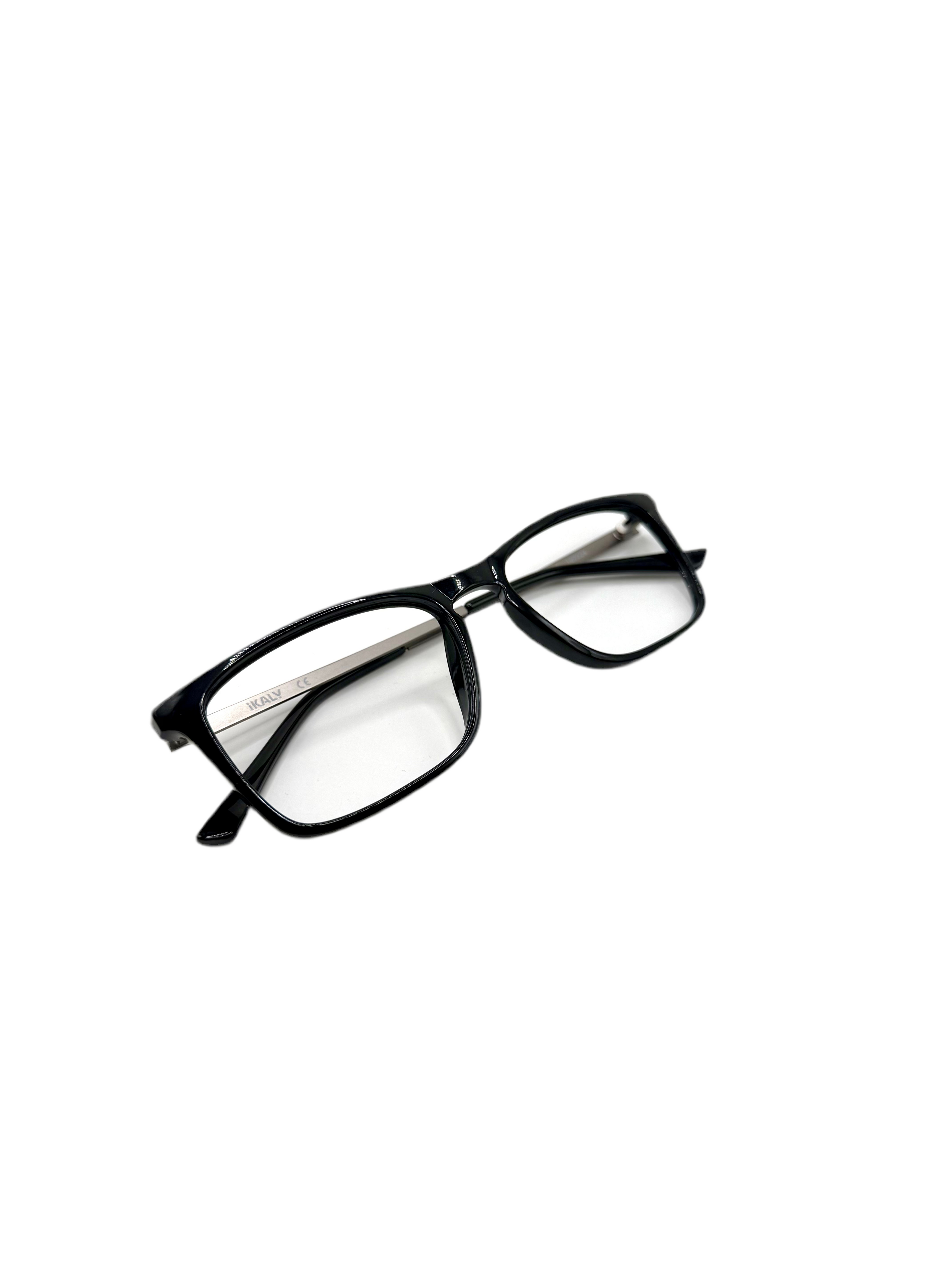 IKALY – OP395 | Lunettes de vue homme noir et métal