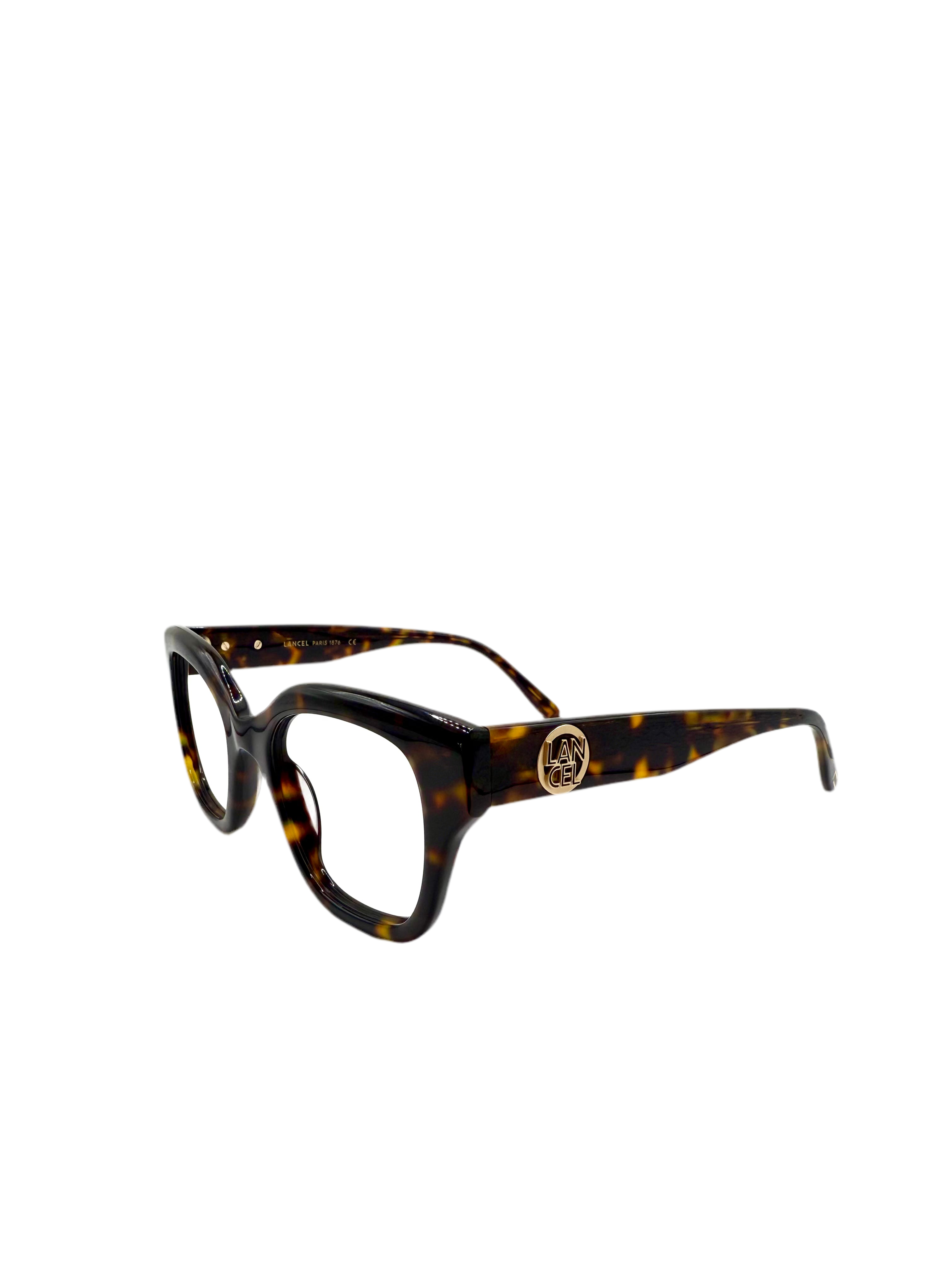 LANCEL – LA90059 | Lunettes de vue femme écaille