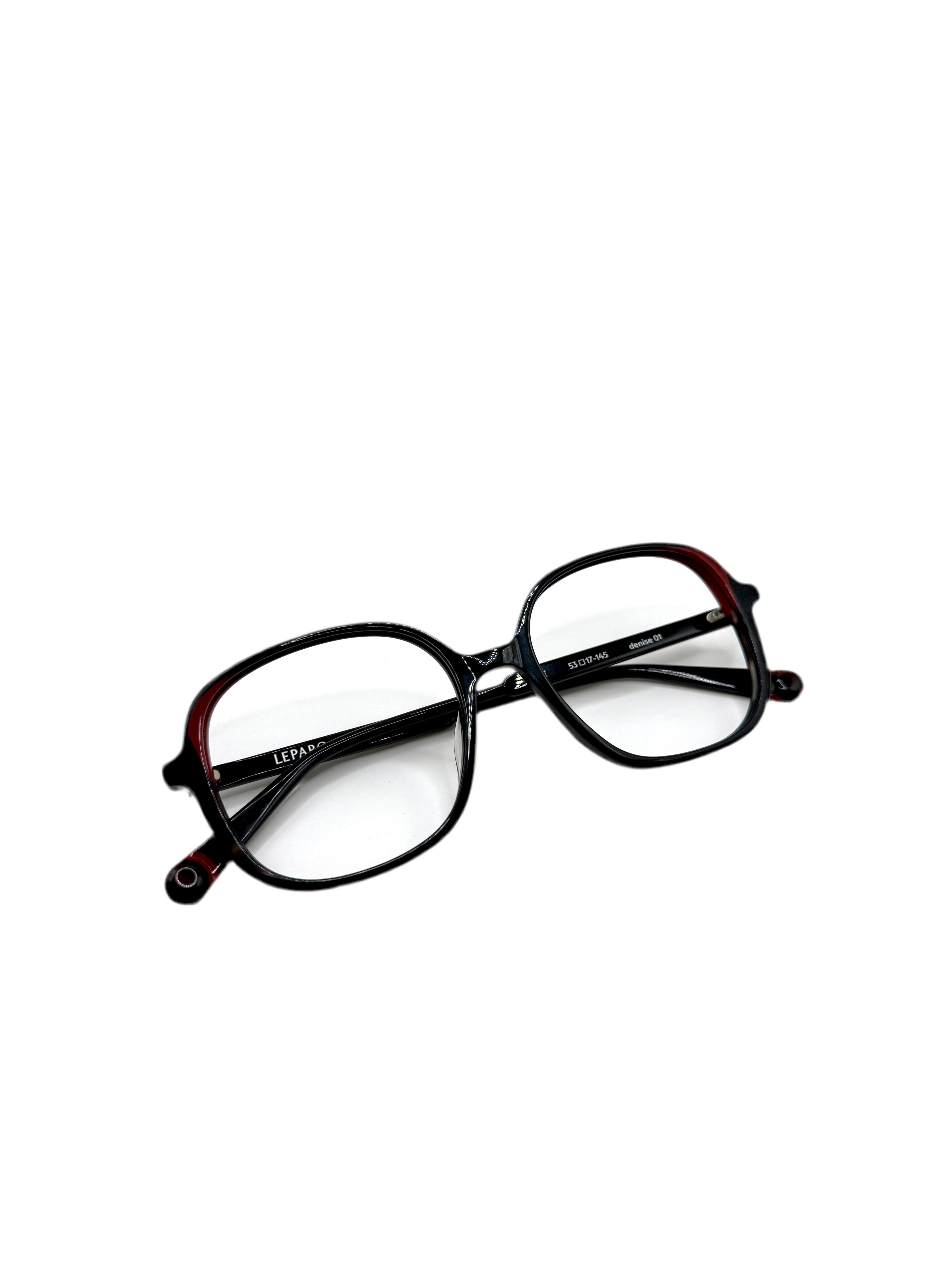 LE PARC – DENISE | Lunettes de vue femme noir et rouge