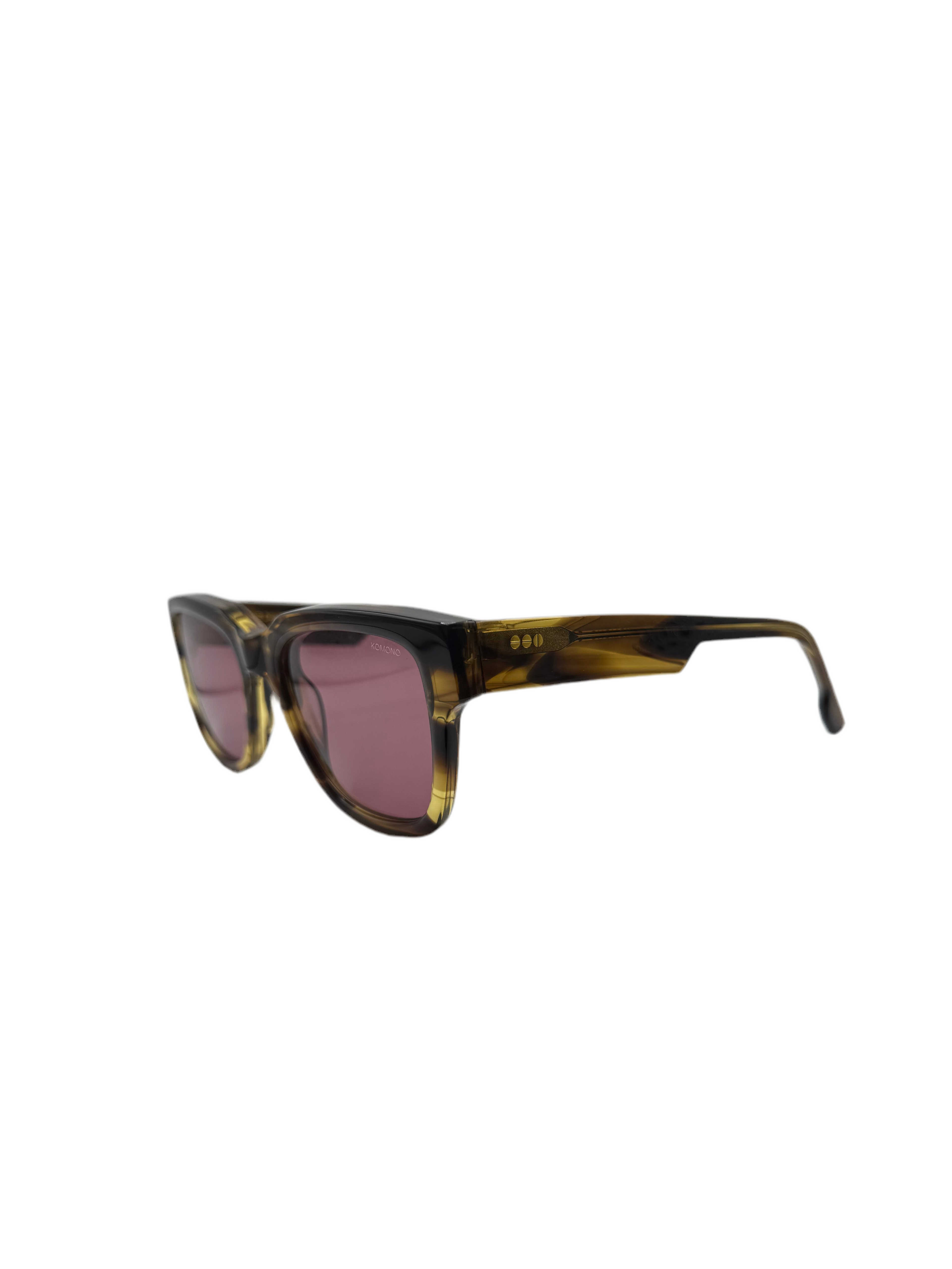 KOMONO The Danny – Lunettes de soleil homme écaille