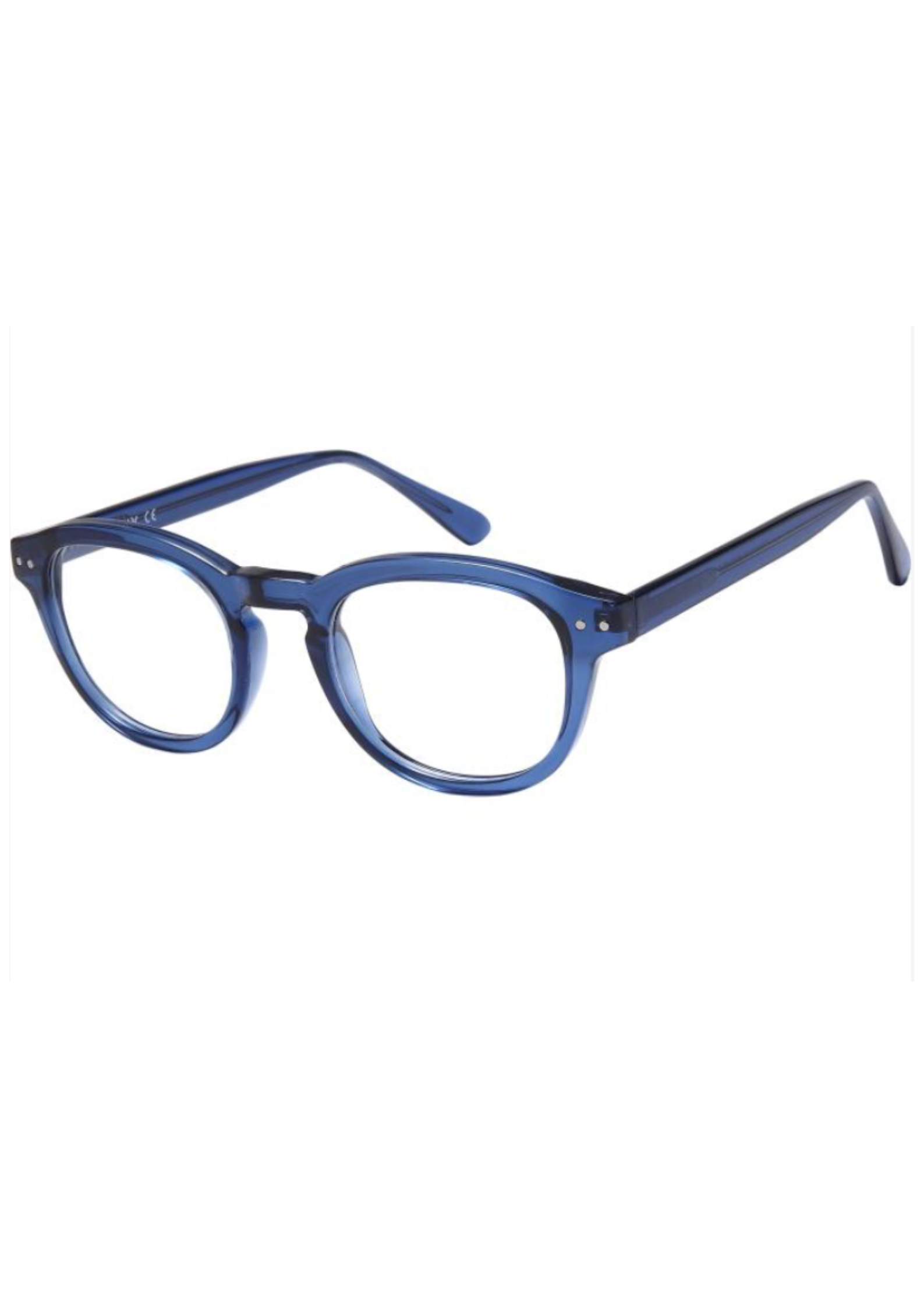 IKALY OP387 – Cristal Bleu | Lunettes de vue homme en acétate