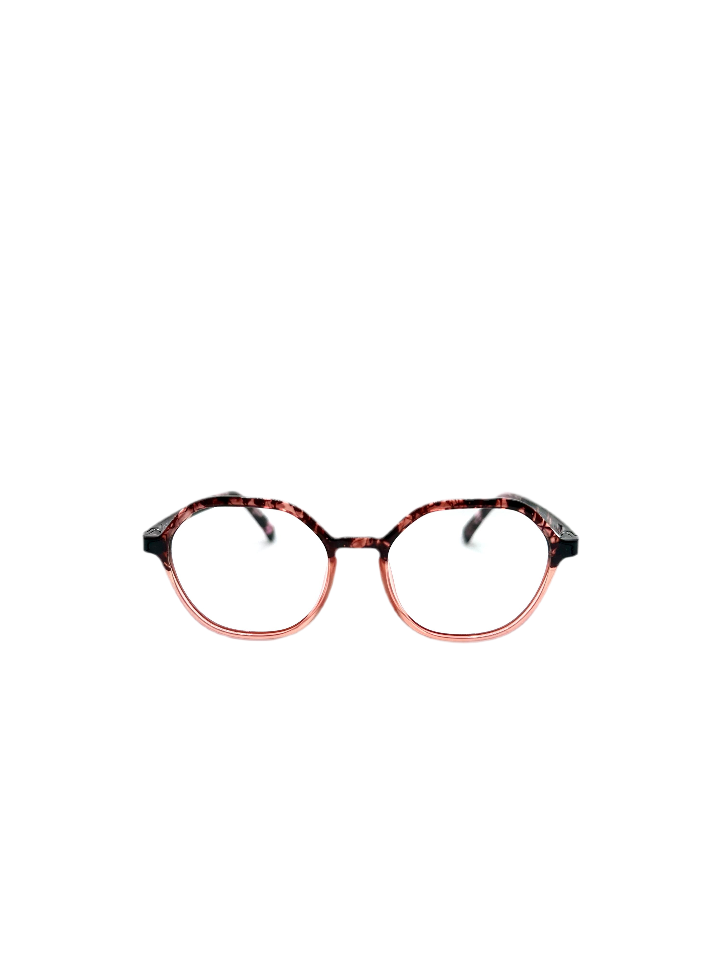 OSMOSE - OCP550 | Lunettes de vue enfant ultem cristal rose et écaille à clip