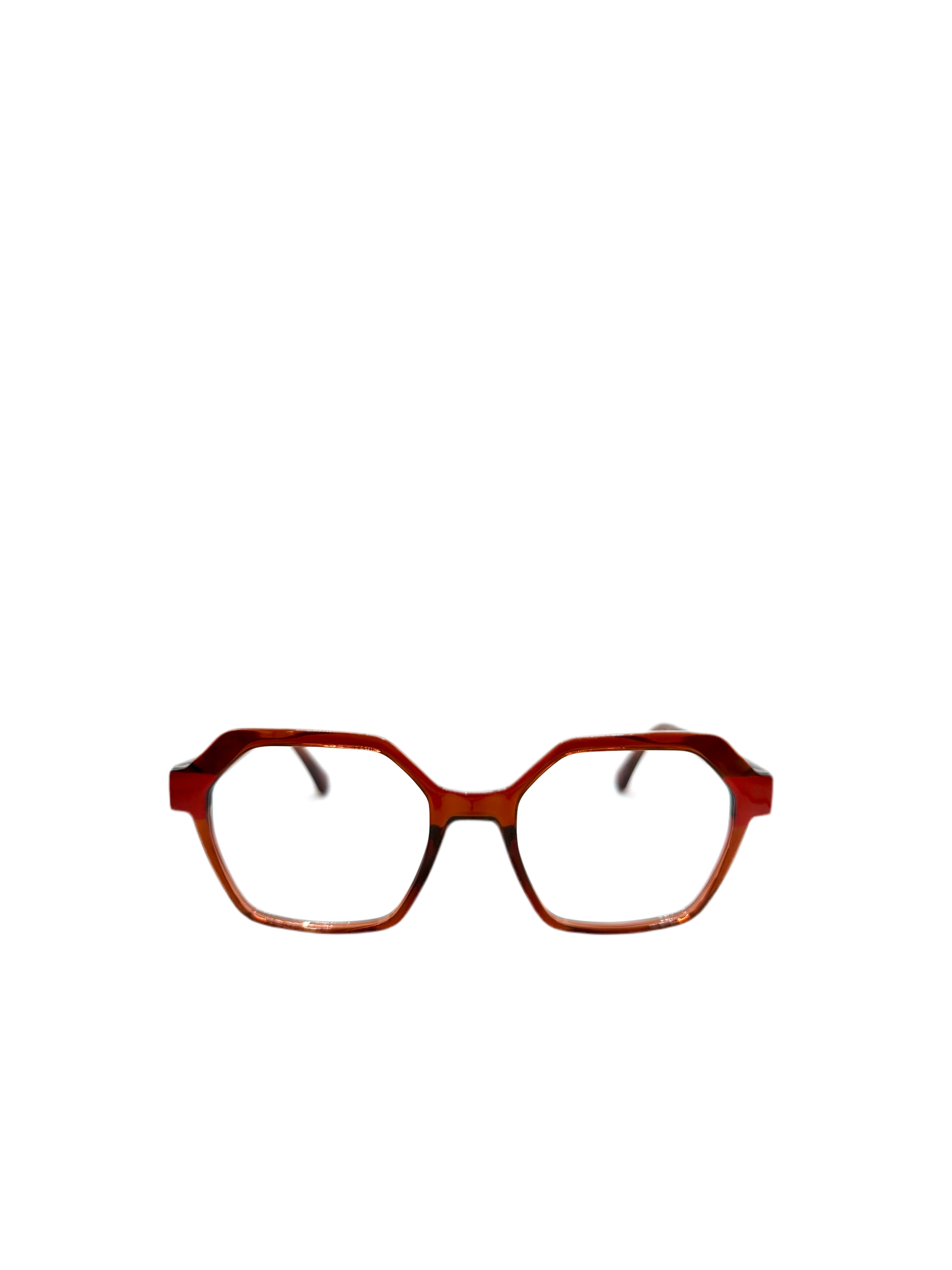 IKALY – OP408 | Lunettes de vue femme cristal rouge