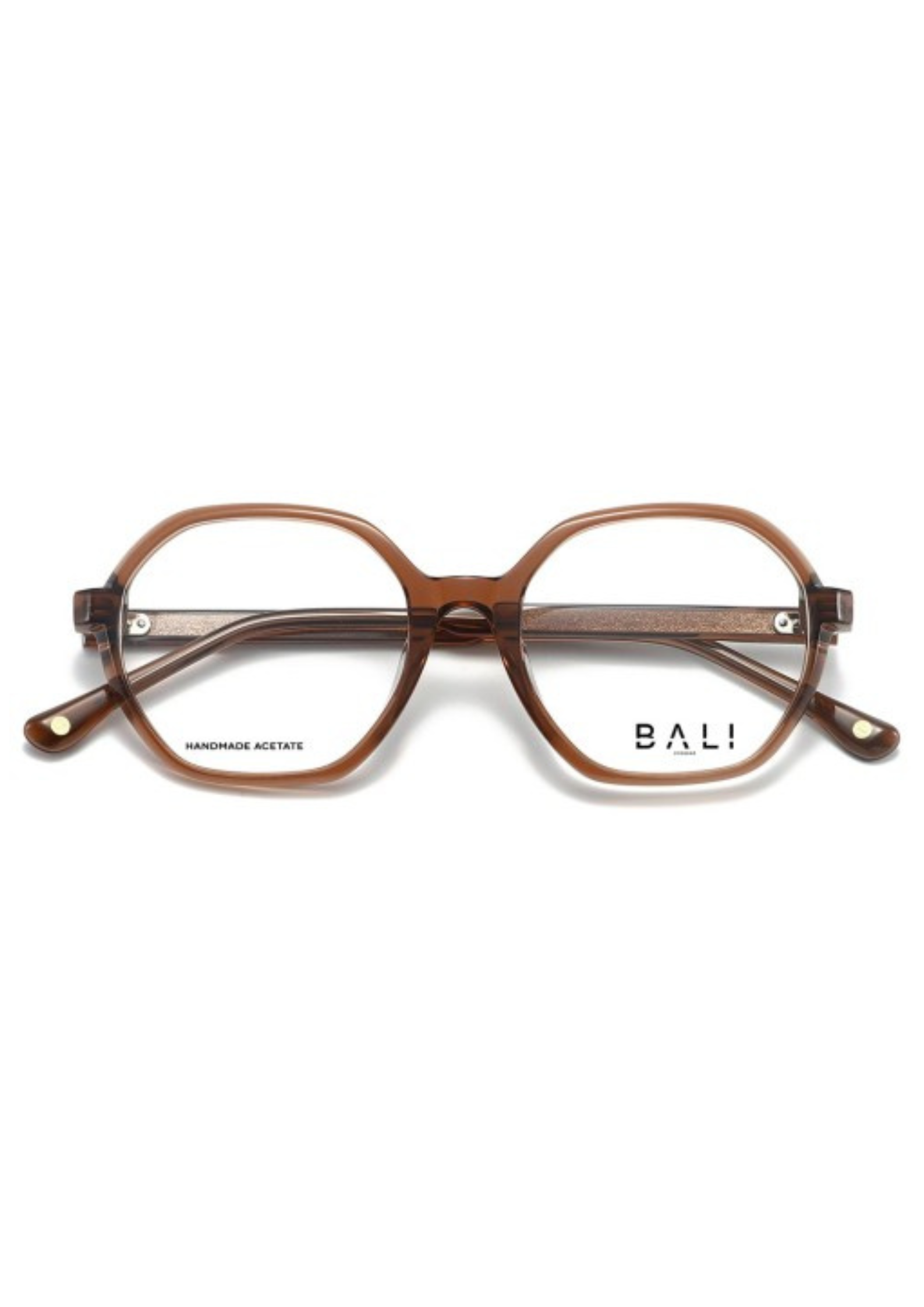 Bali – Sany | Lunettes de vue femme cristal marron en acétate